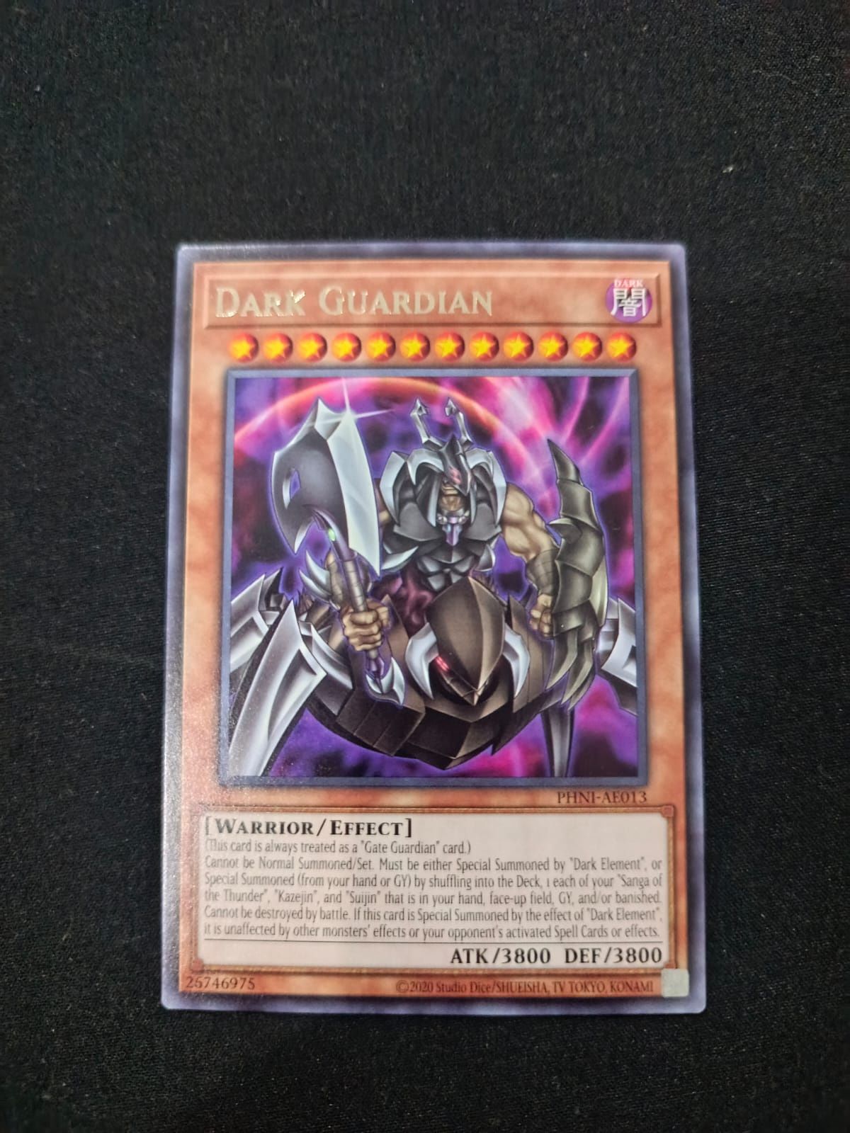 PHNI-AE013 Dark Guardian Rare