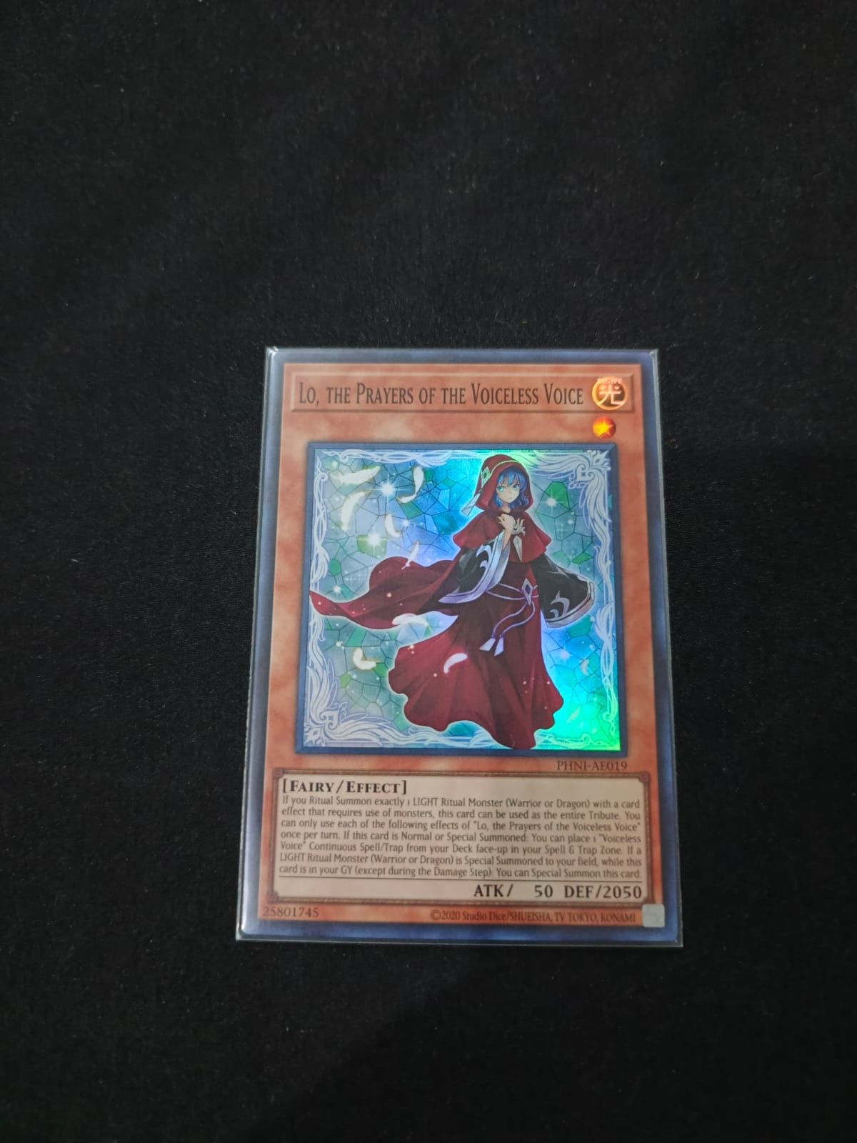 PHNI-AE019 Lo, the Prayers of the Voiceless Voice Super Rare