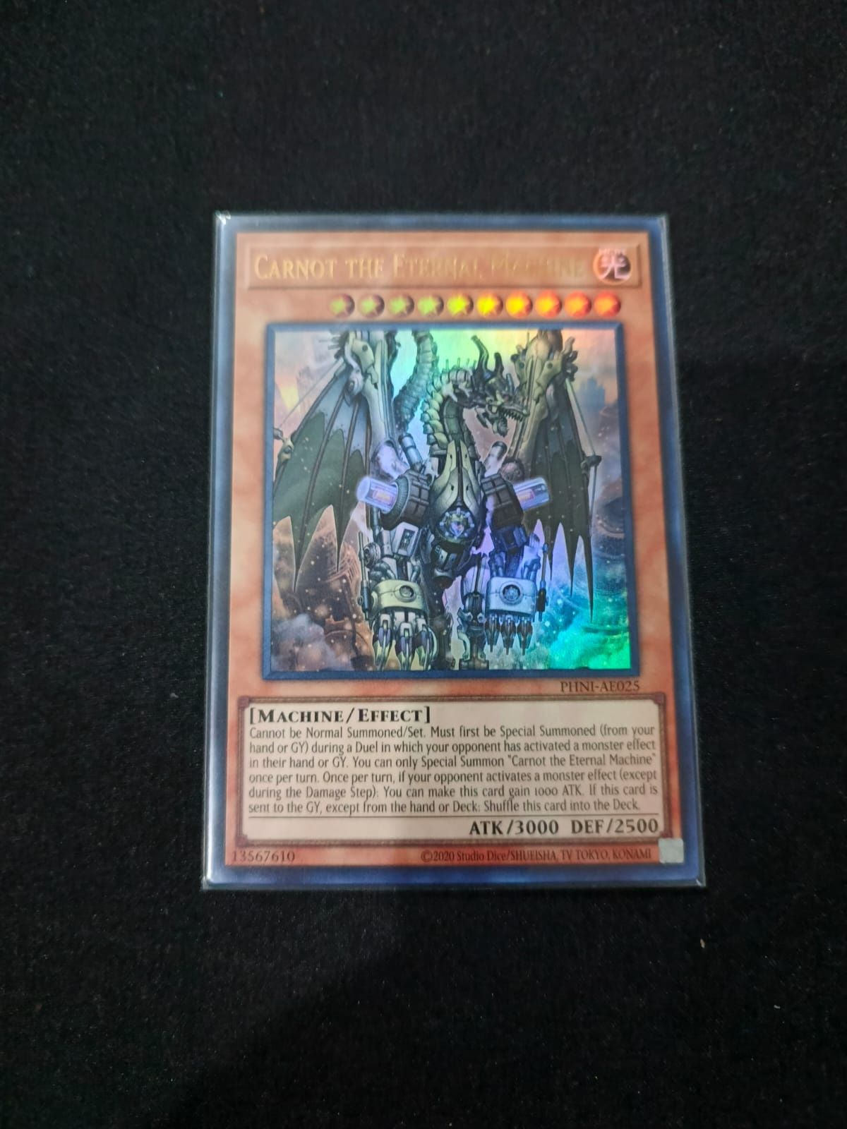 PHNI-AE025 Carnot the Eternal Machine Ultra Rare