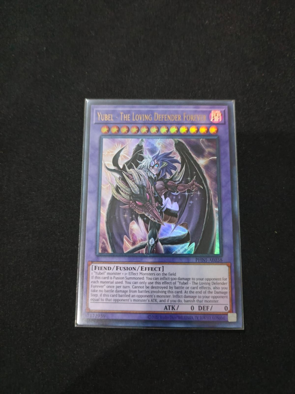 PHNI-AE038 Yubel - The Loving Defender Forever Ultra Rare