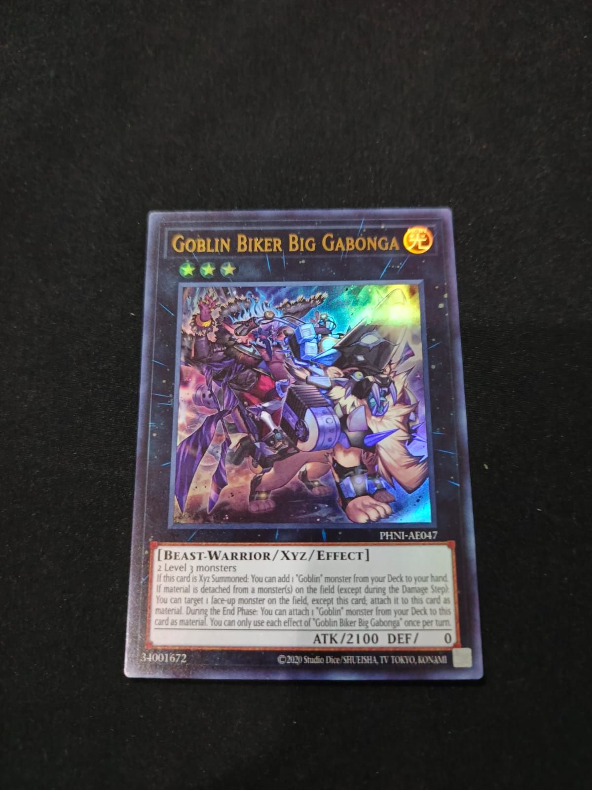 PHNI-AE047 Goblin Biker Big Gabonga Ultra Rare