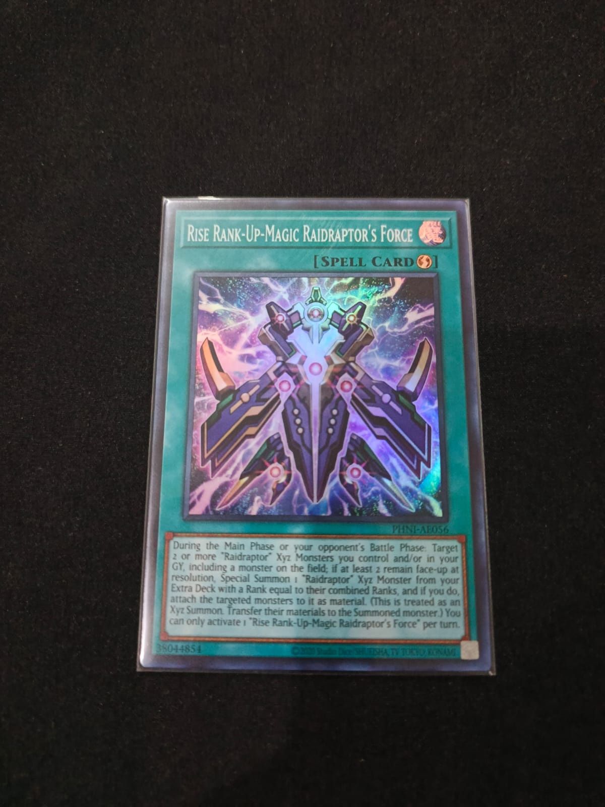 PHNI-AE056 Rise Rank-Up-Magic Raidraptor's Force Super Rare