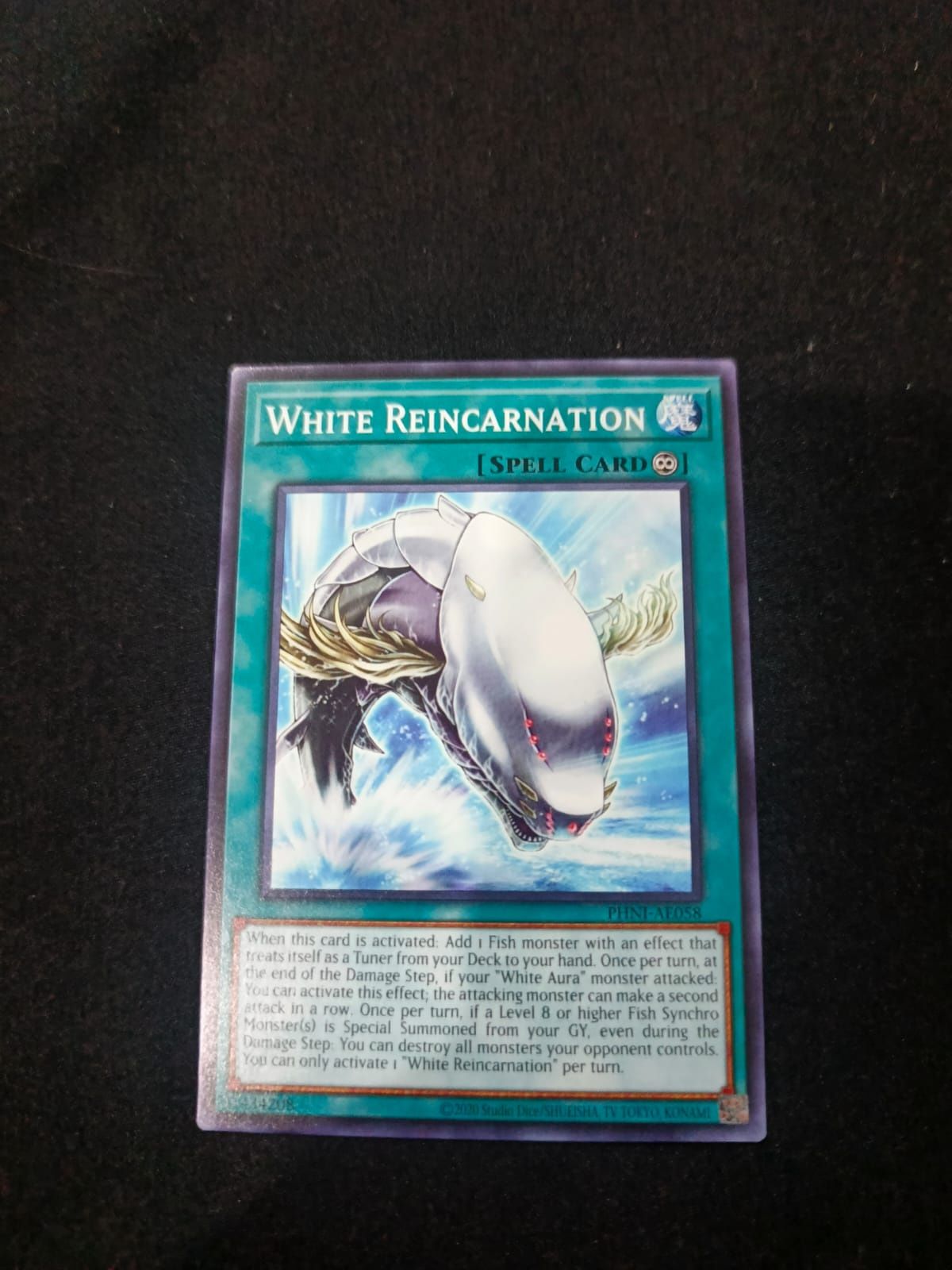 PHNI-AE058 White Reincarnation Common