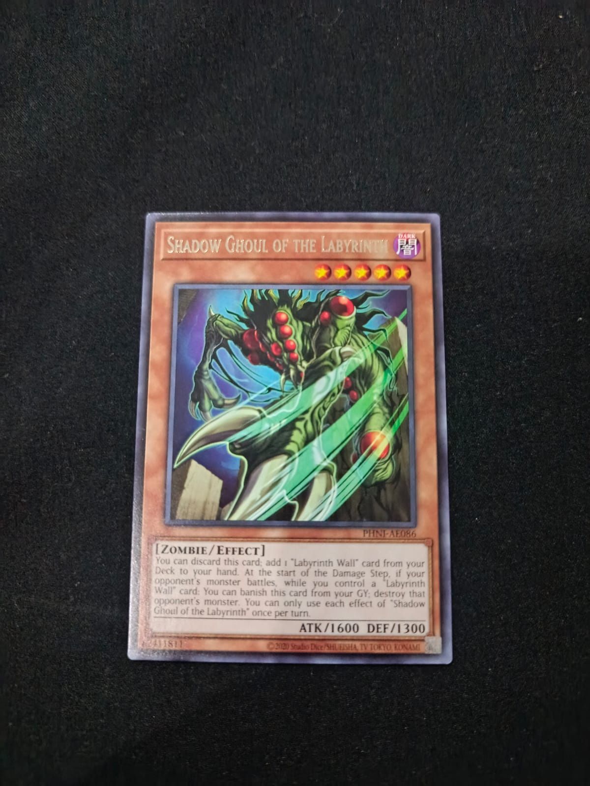 PHNI-AE086 Shadow Ghoul of the Labyrinth Rare