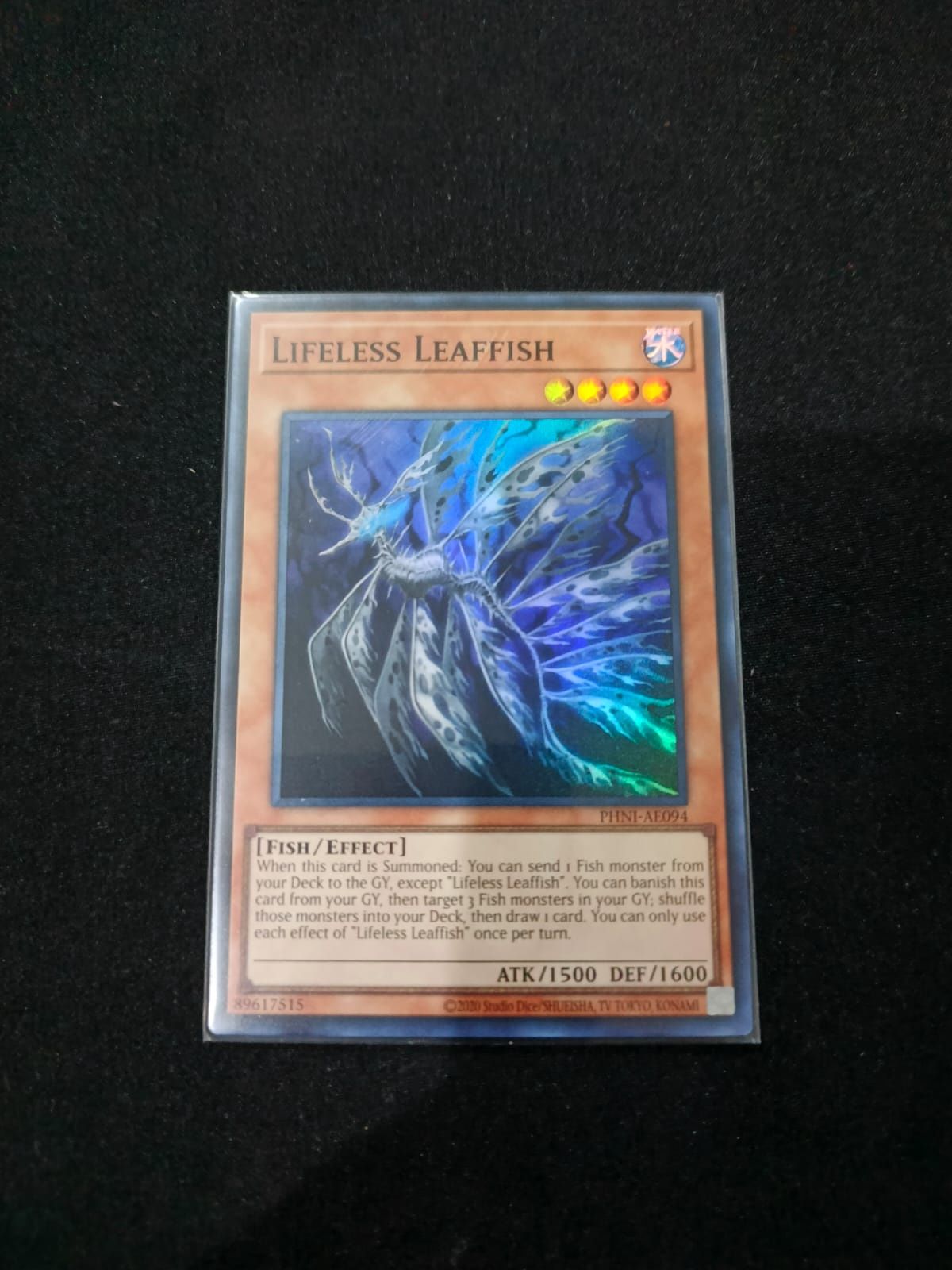 PHNI-AE094 Lifeless Leaffish Super Rare