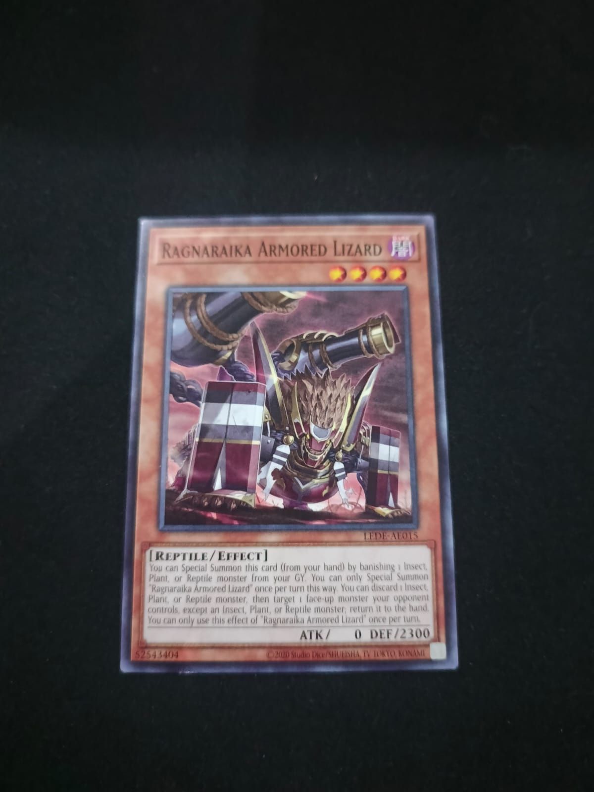 LEDE-AE015 Ragnaraika Armored Lizard Common