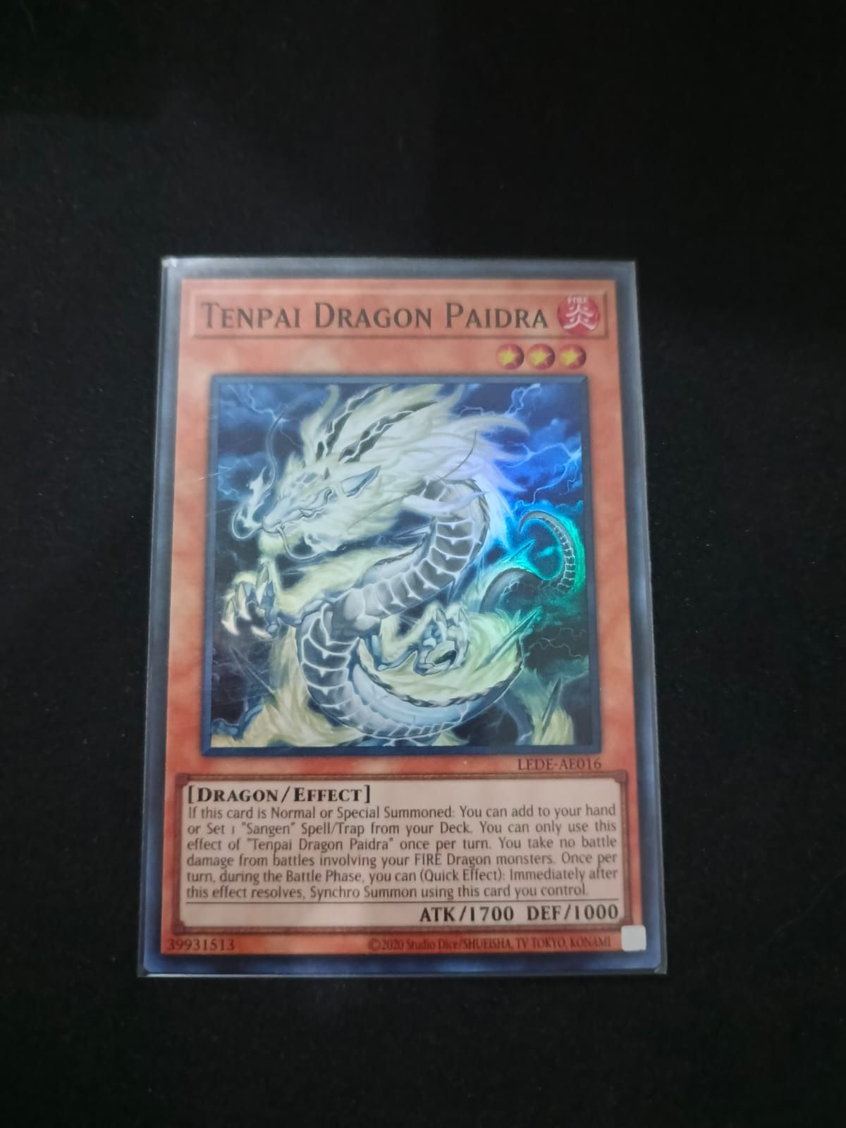 LEDE-AE016 Tenpai Dragon Paidra Super Rare