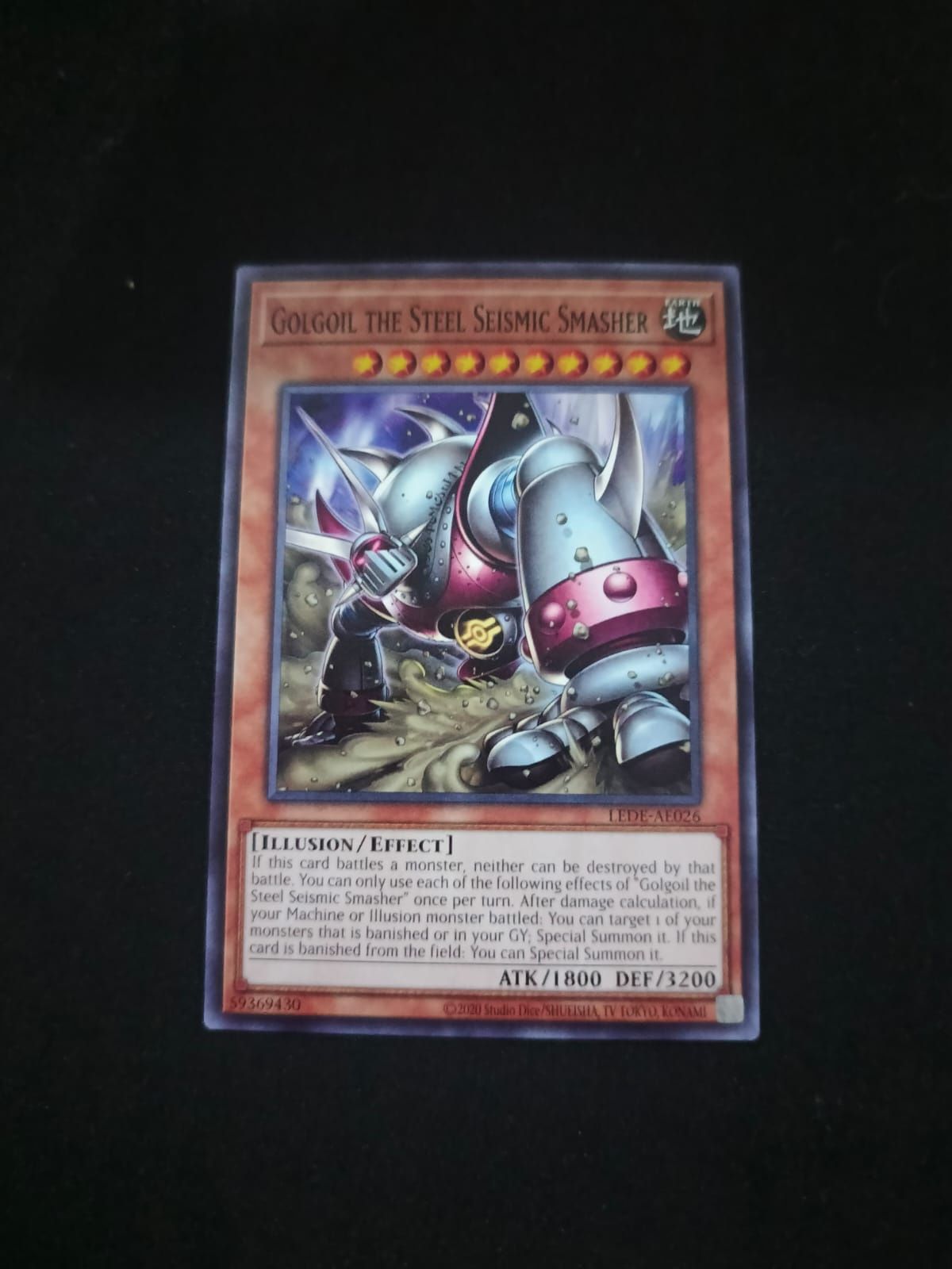LEDE-AE026 Golgoil the Steel Seismic Smasher Common