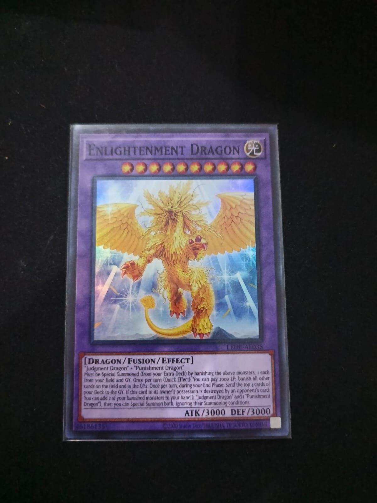 LEDE-AE038 Enlightenment Dragon Super Rare