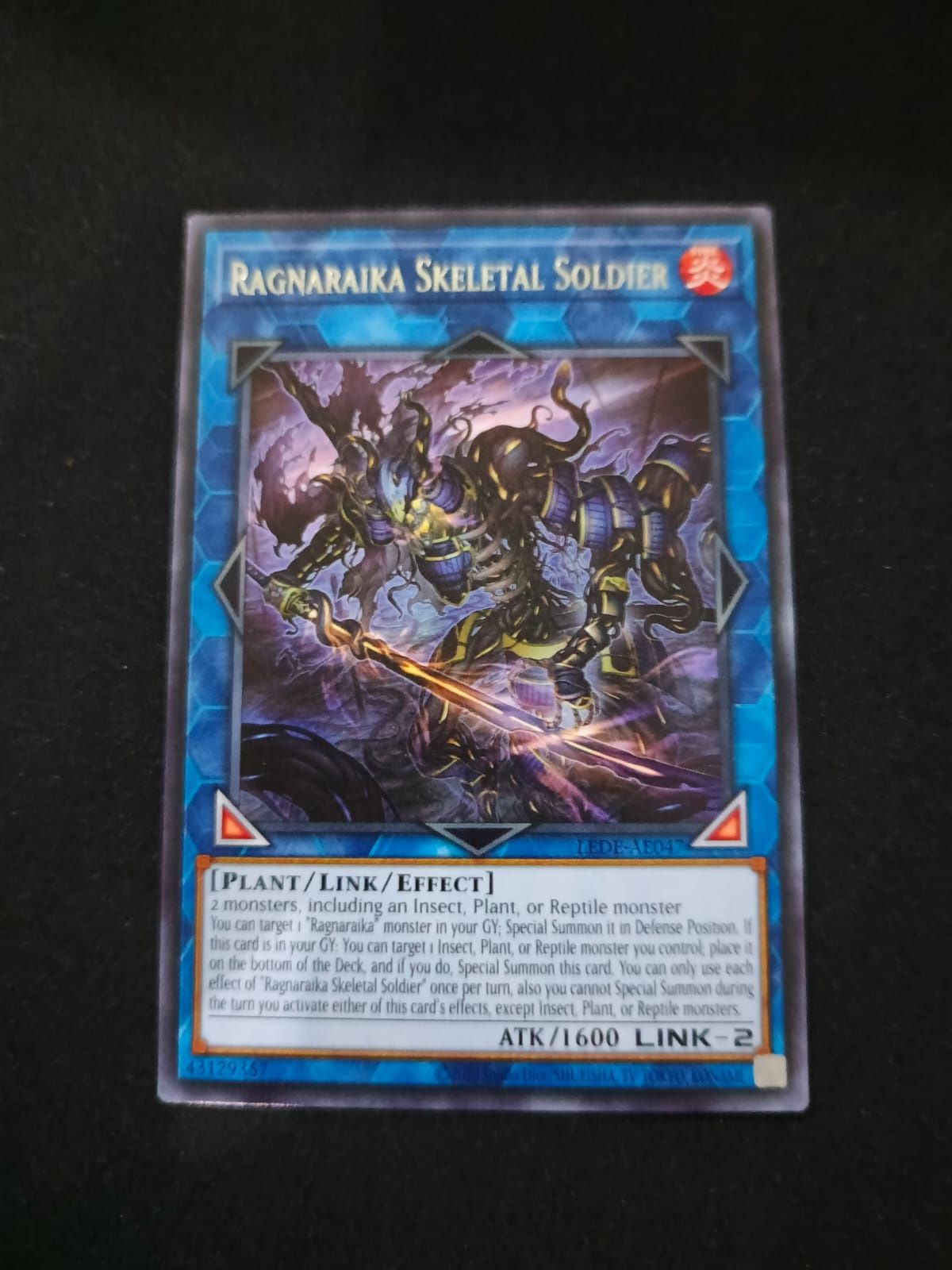LEDE-AE047 Ragnaraika Skeletal Soldier Rare