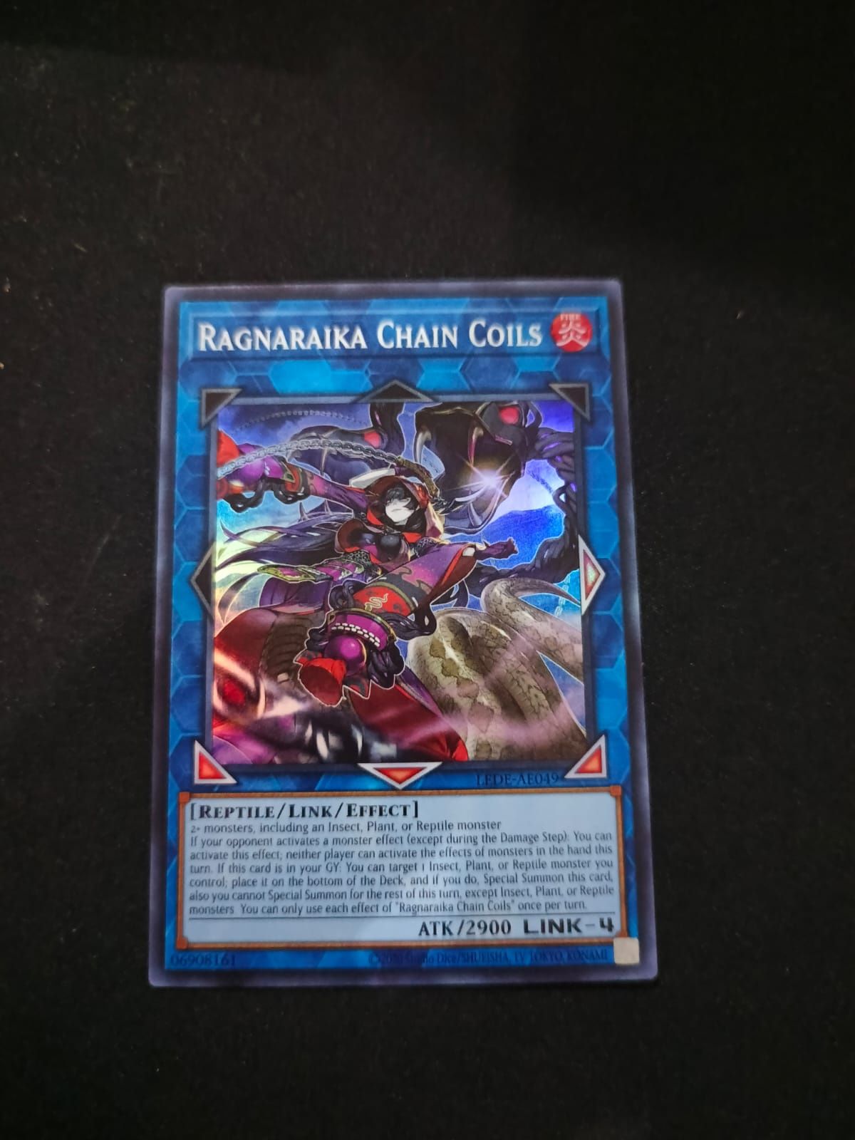 LEDE-AE049 Ragnaraika Chain Coils Super Rare
