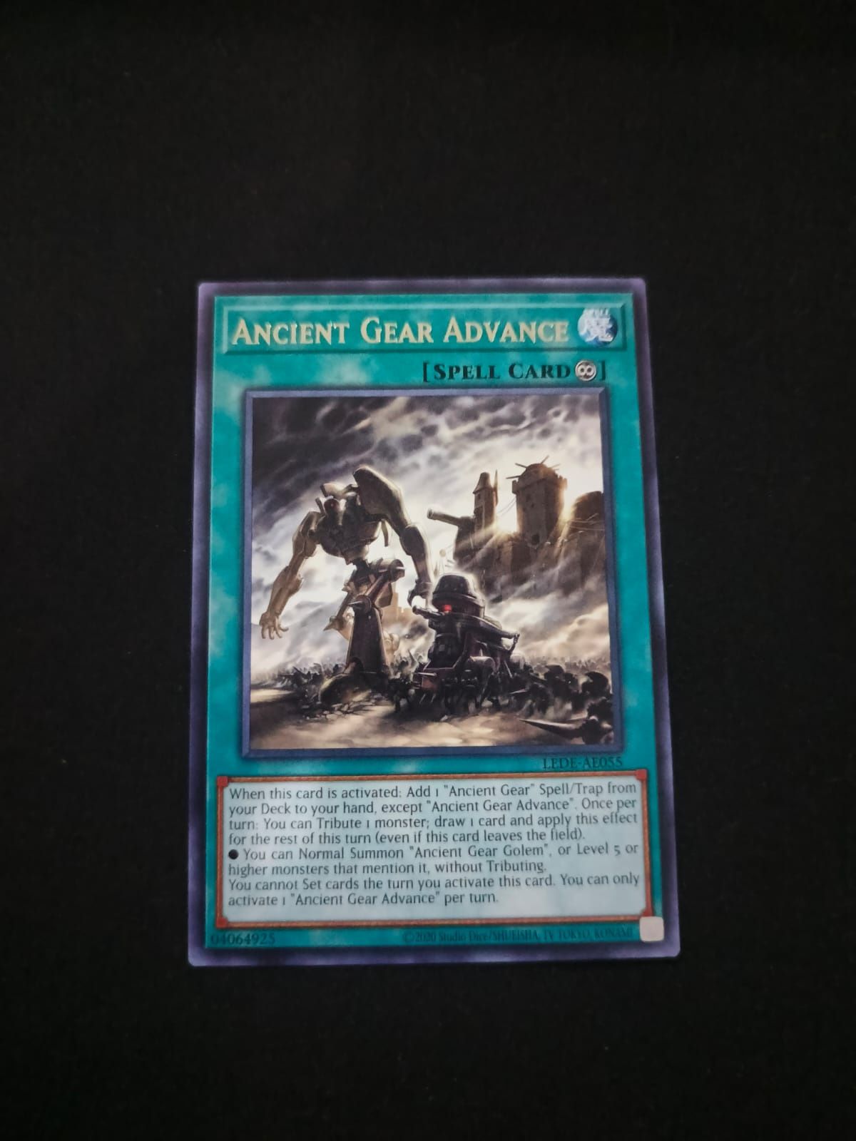 LEDE-AE055 Ancient Gear Advance Rare