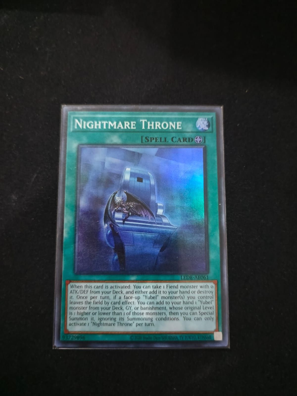 LEDE-AE061 Nightmare Throne Super Rare