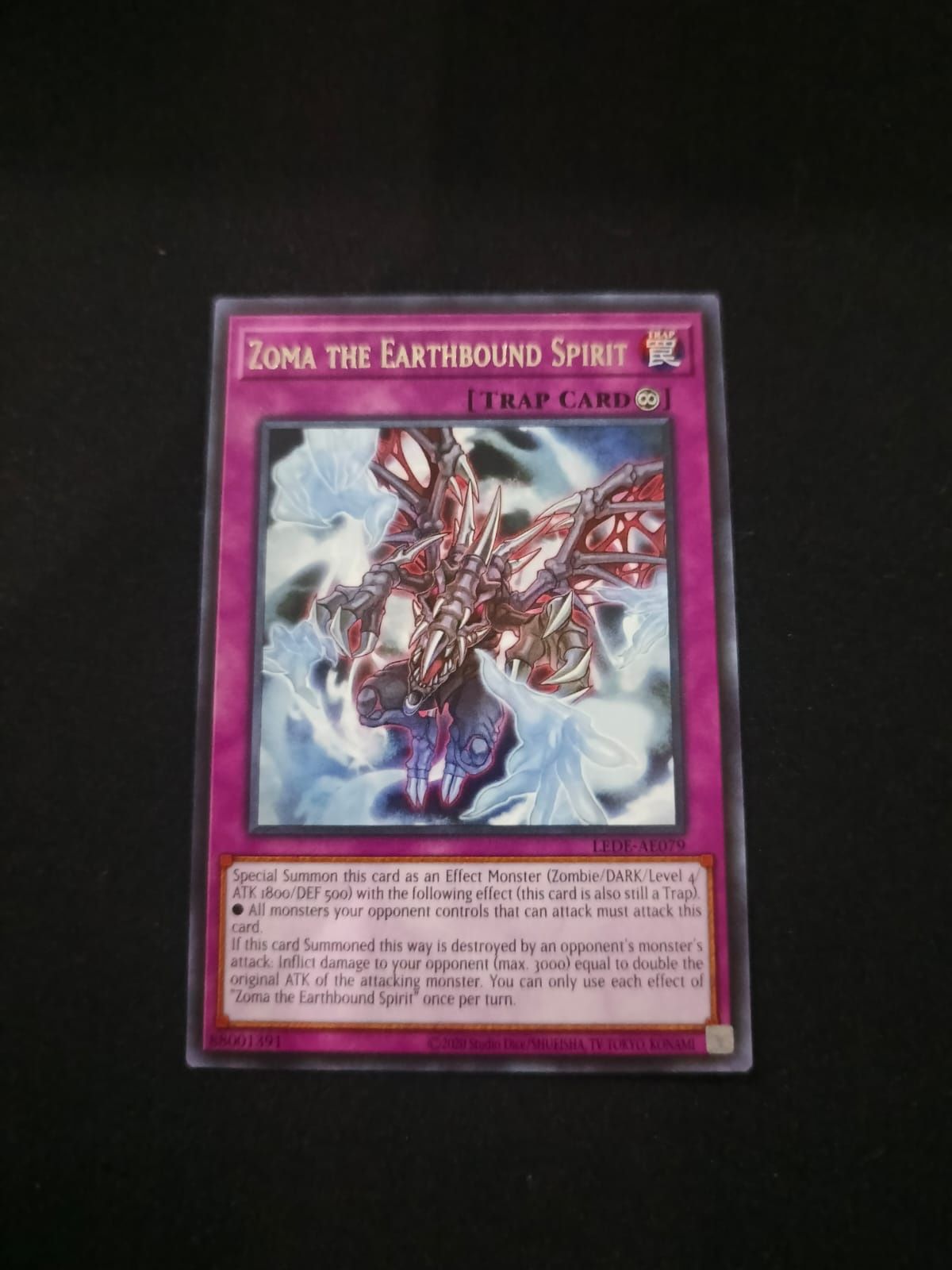 LEDE-AE079 Zoma the Earthbound Spirit Rare