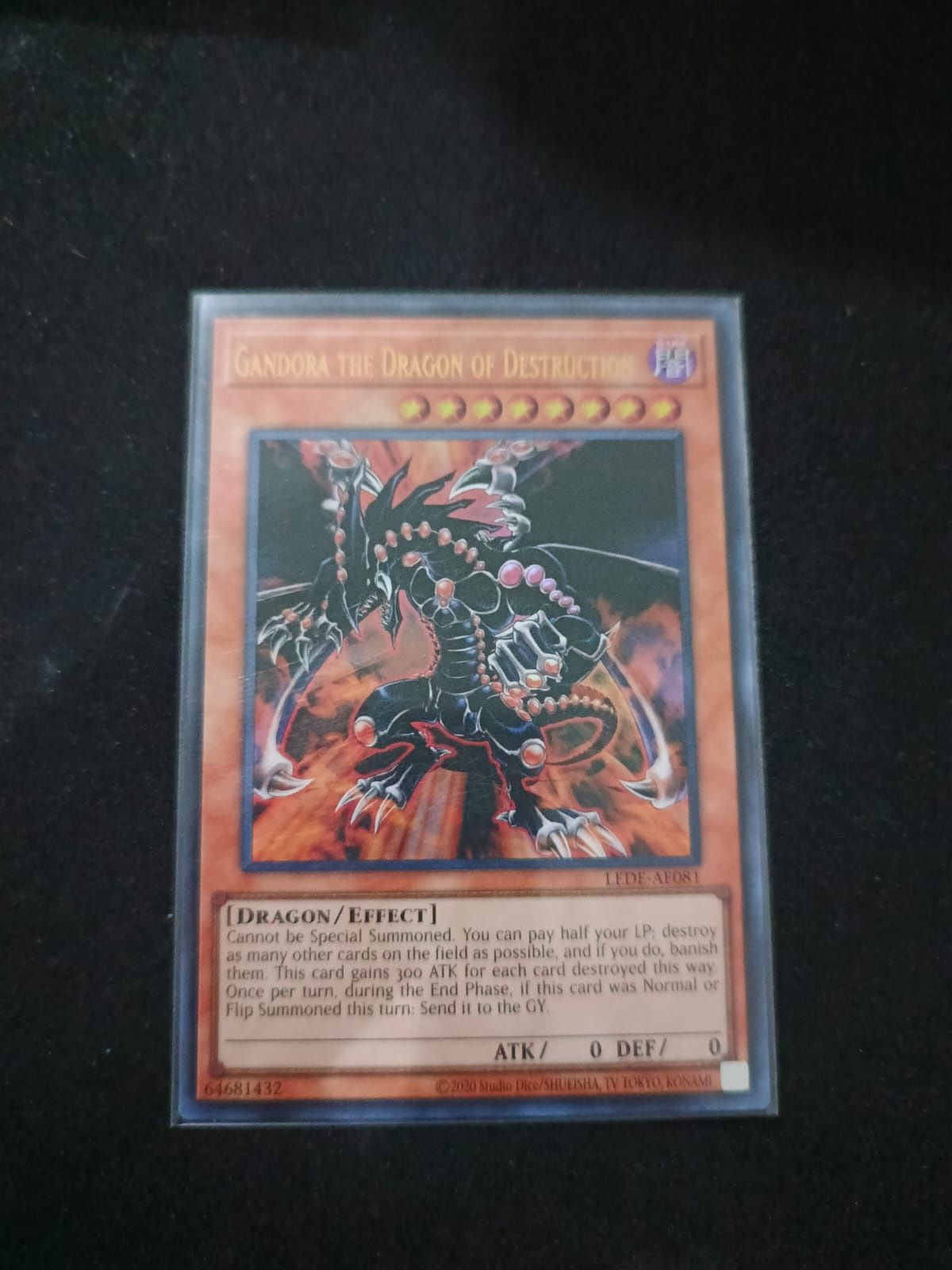 LEDE-AE081 Gandora the Dragon of Destruction Ultra Rare