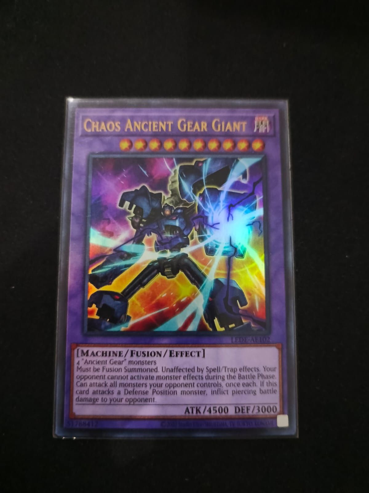 LEDE-AE102 Chaos Ancient Gear Giant Ultra Rare