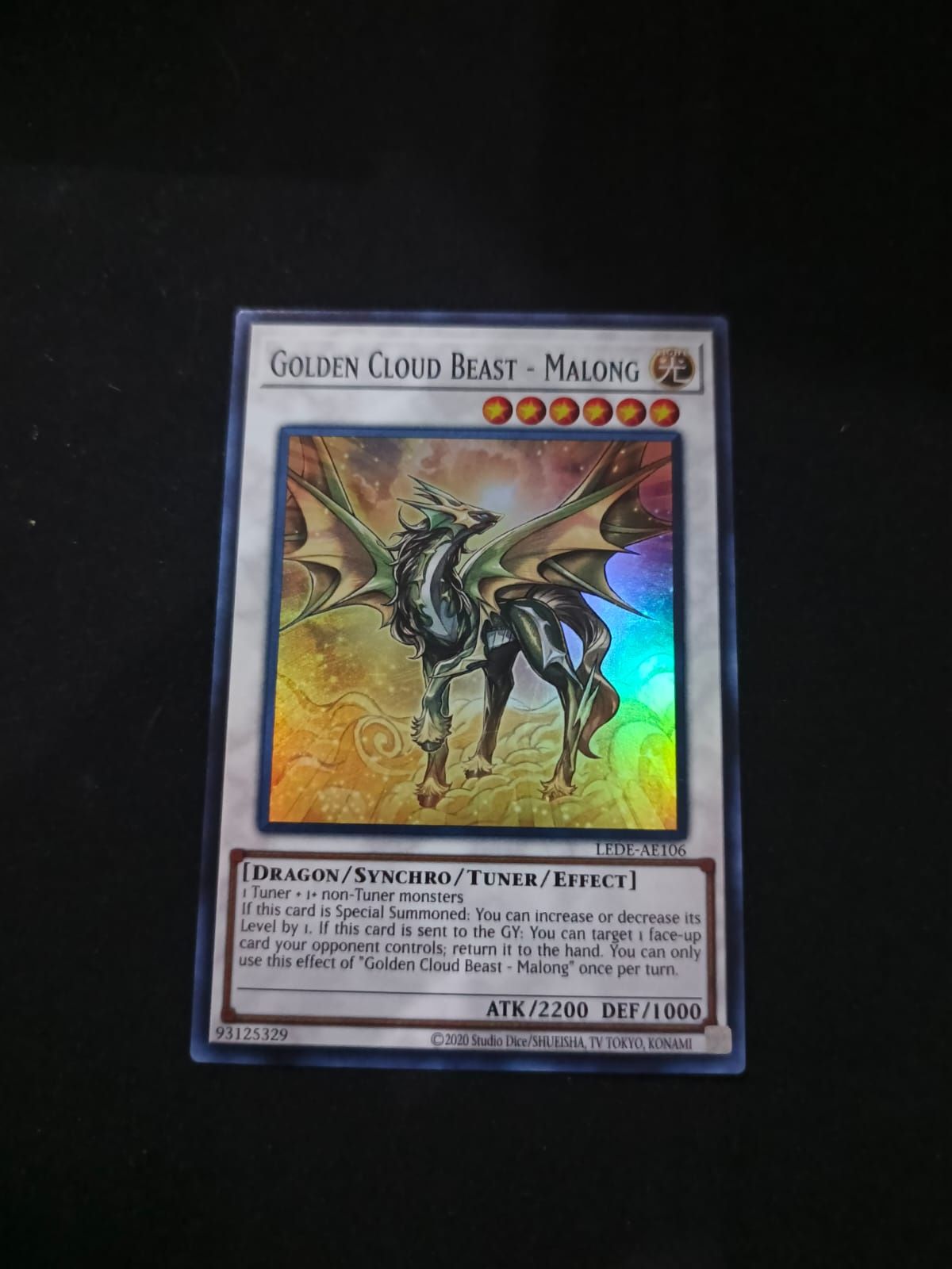 LEDE-AE106 Golden Cloud Beast - Malong Super Rare