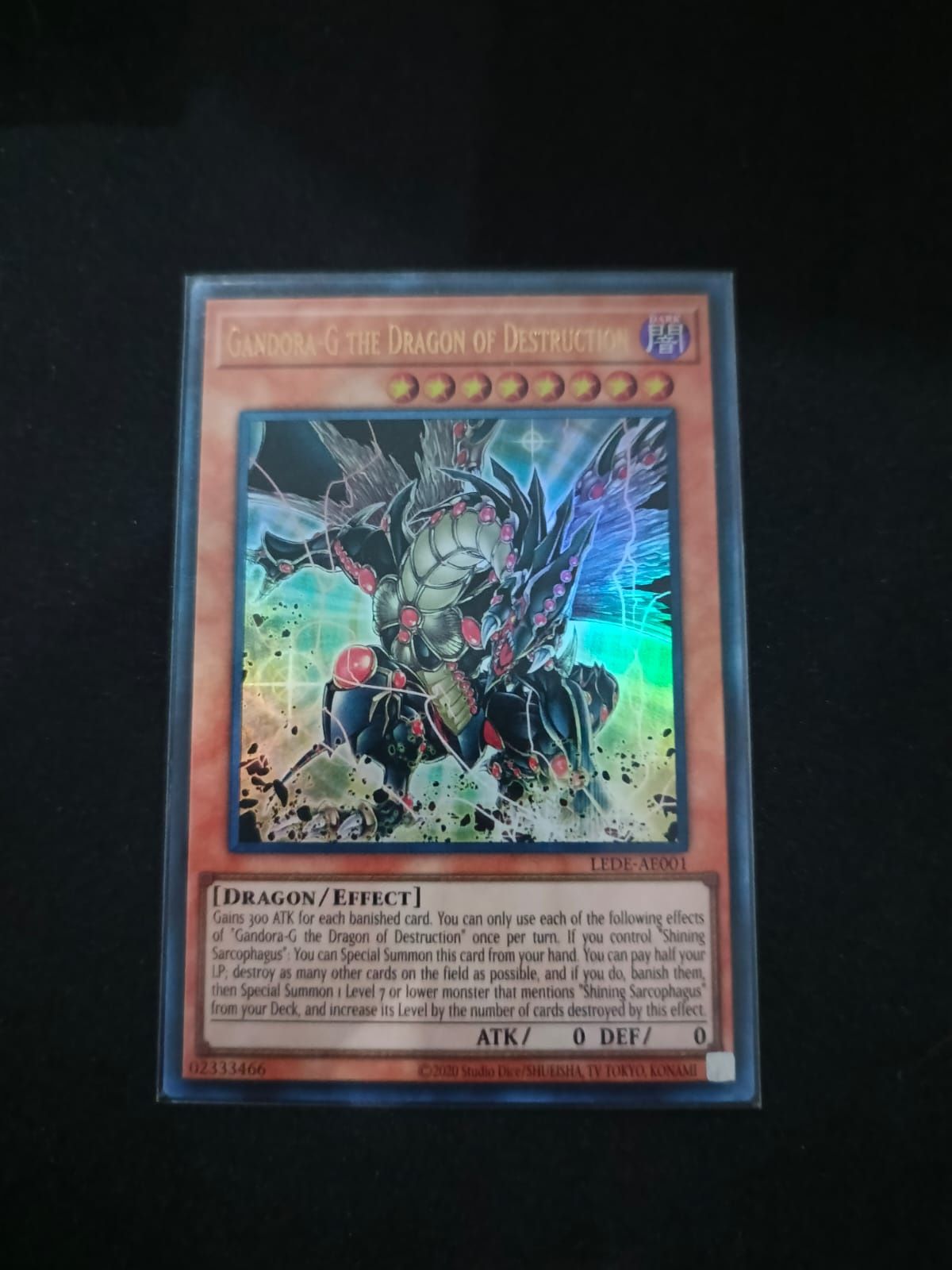 LEDE-AE001 Gandora-G the Dragon of Destruction Ultra Rare