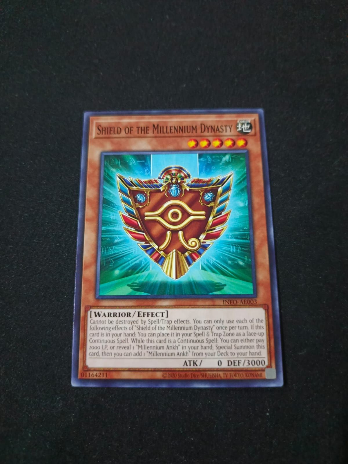 INFO-AE003 Shield of the Millennium Dynasty Common