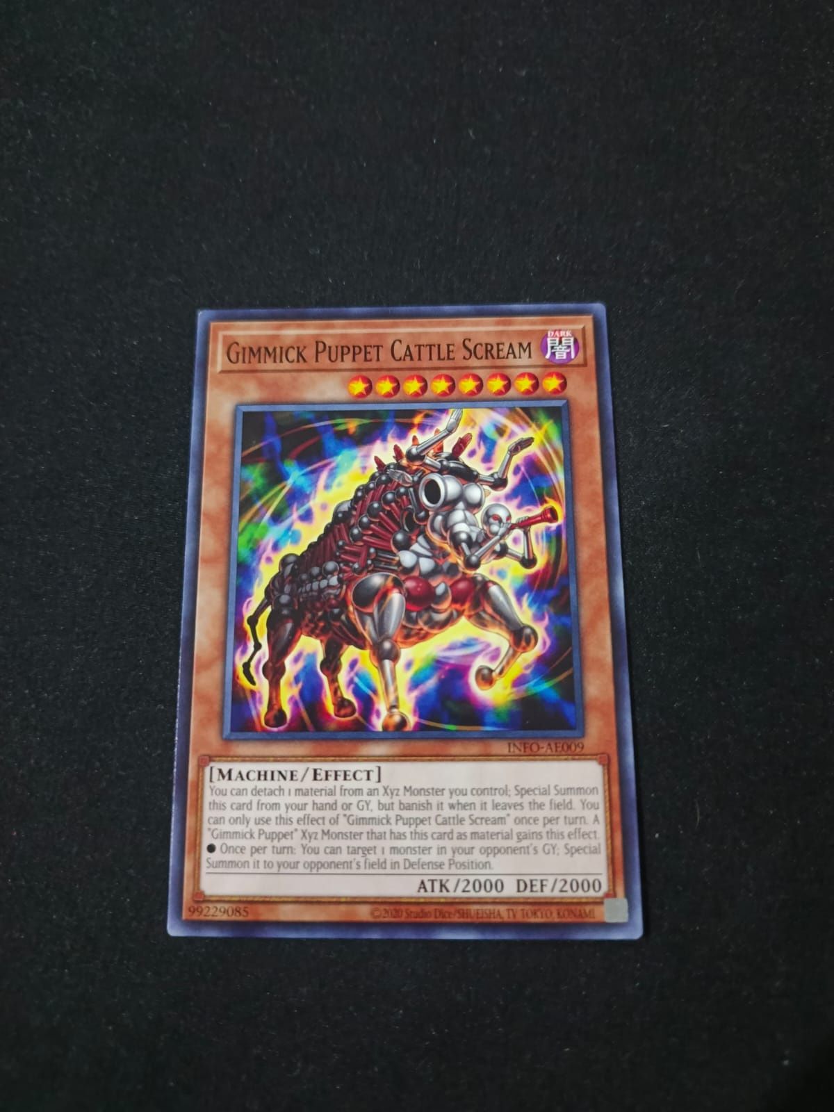 INFO-AE009 Gimmick Puppet Cattle Scream Common