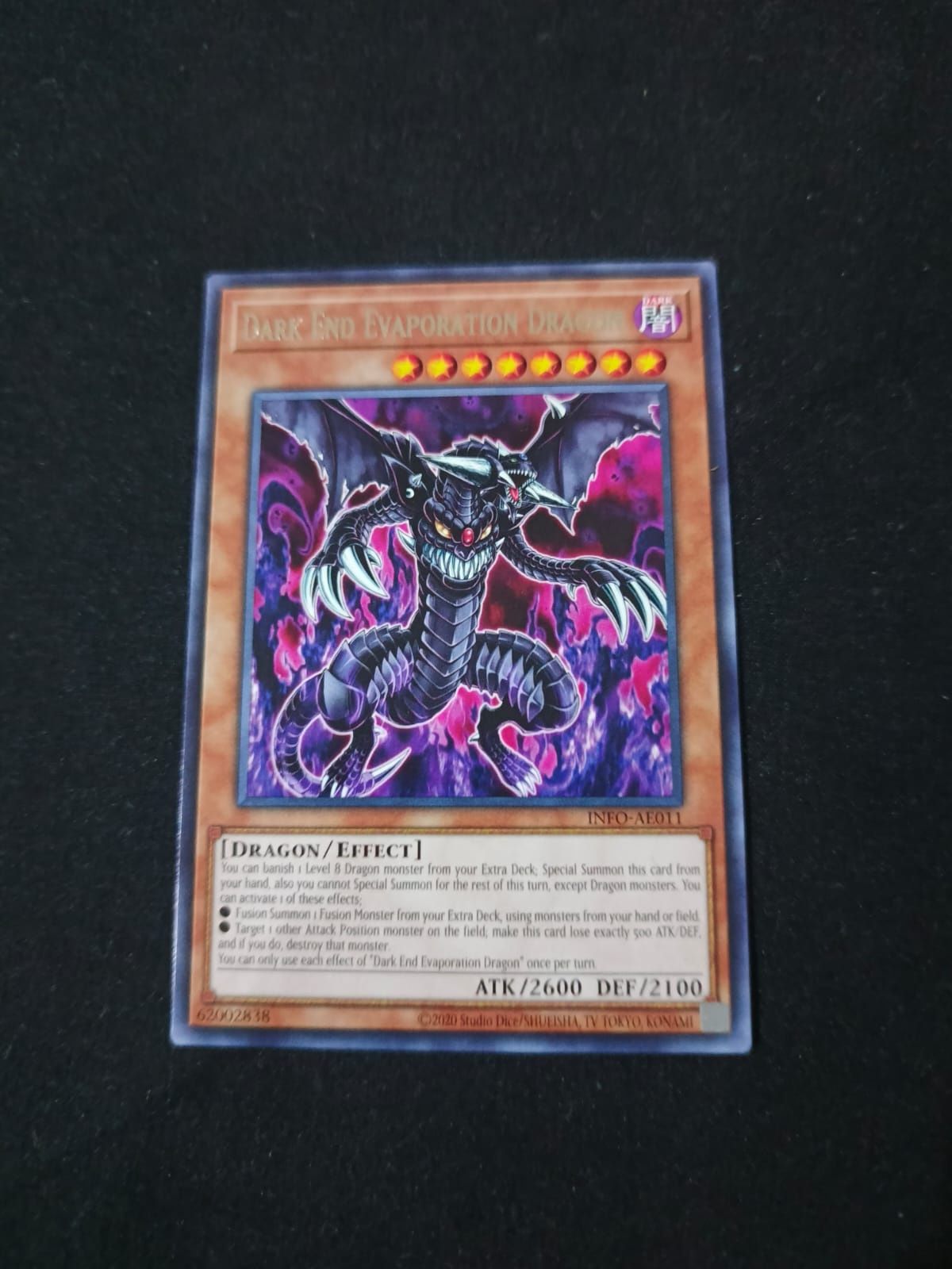 INFO-AE011 Dark End Evaporation Dragon Rare