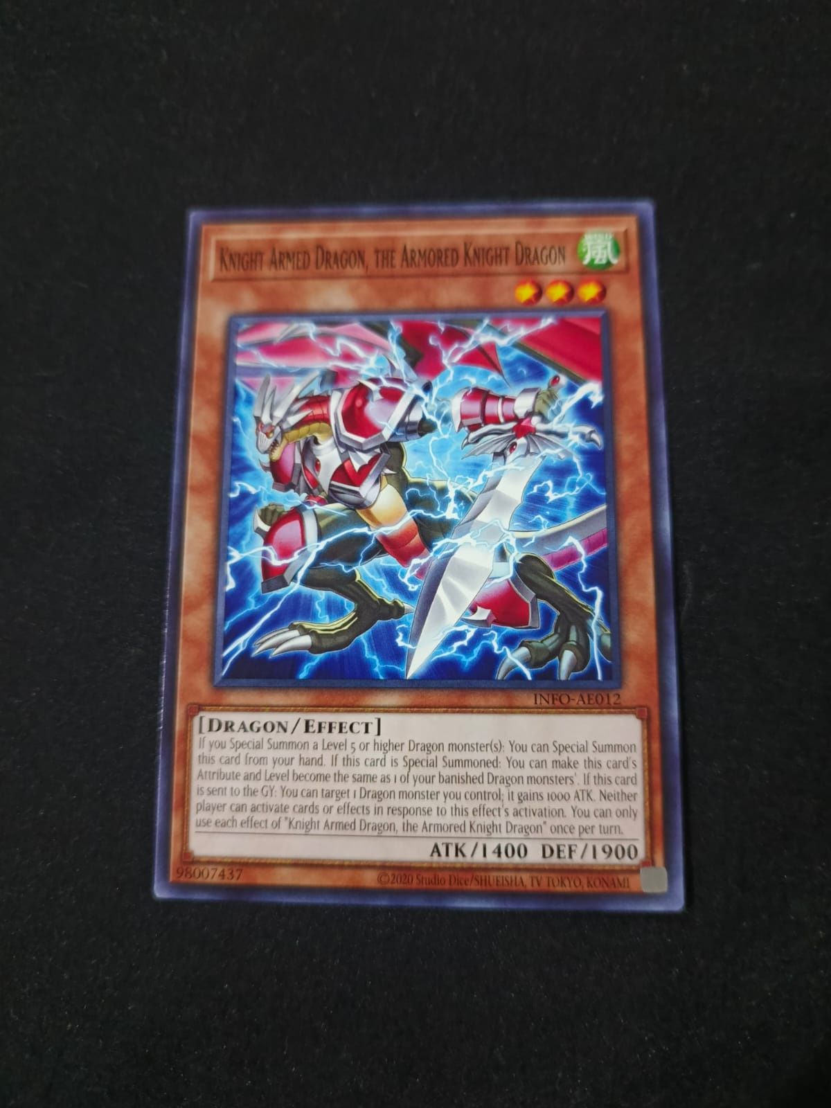 INFO-AE012 Knight Armed Dragon, the Armored Knight Dragon Common