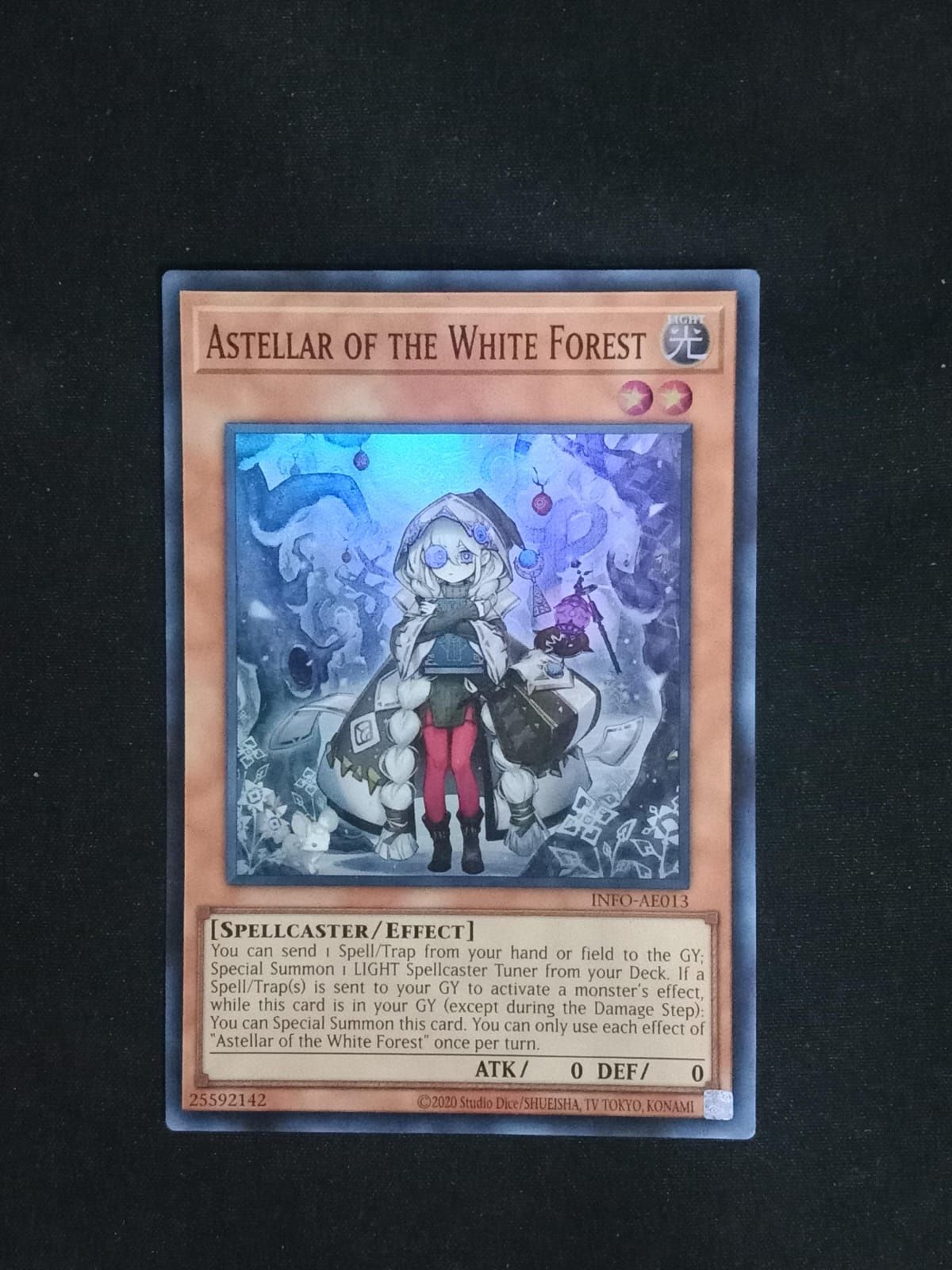 INFO-AE013 Astellar of the White Forest Super Rare