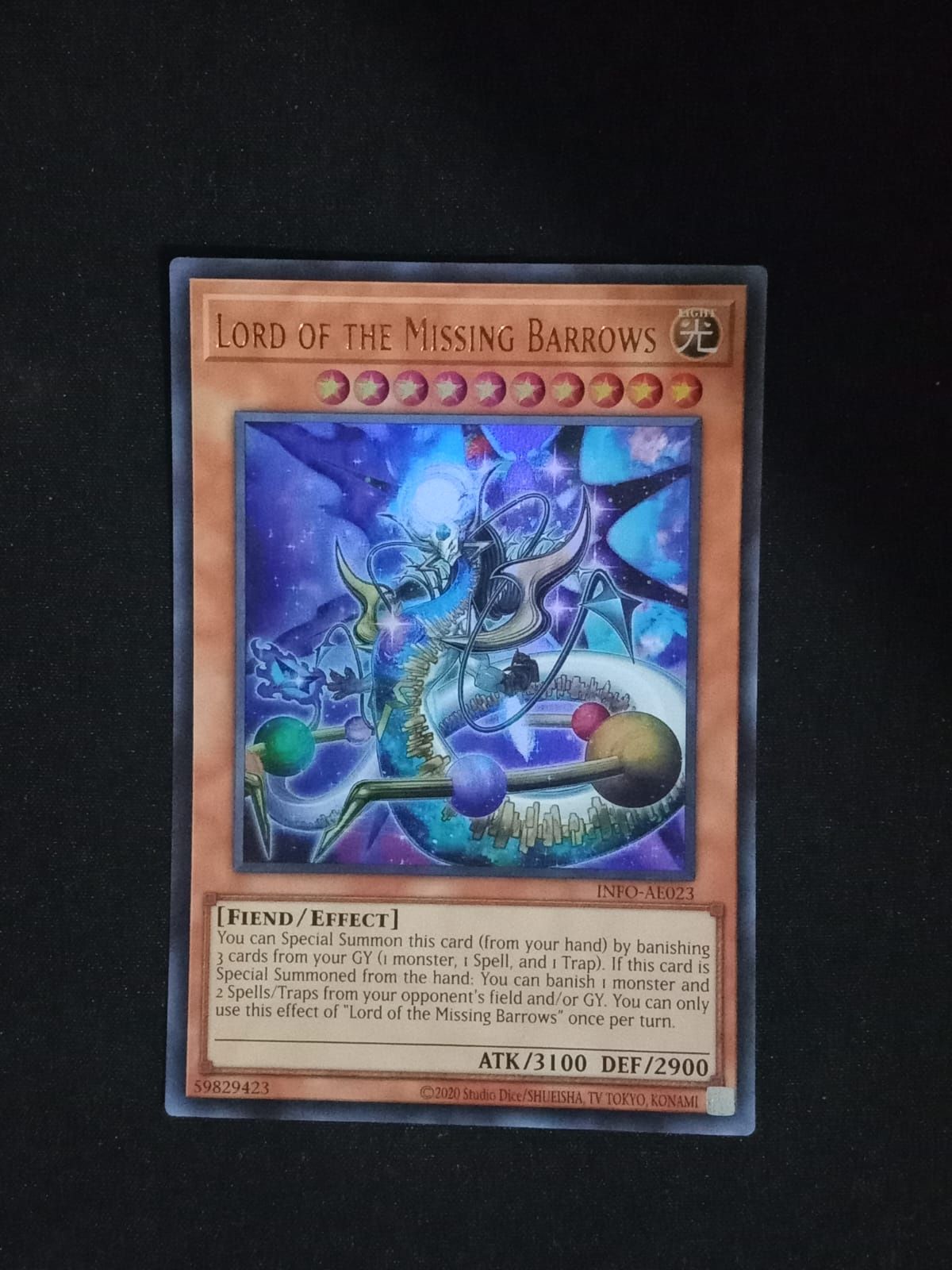 INFO-AE023 Lord of the Missing Barrows Ultra Rare