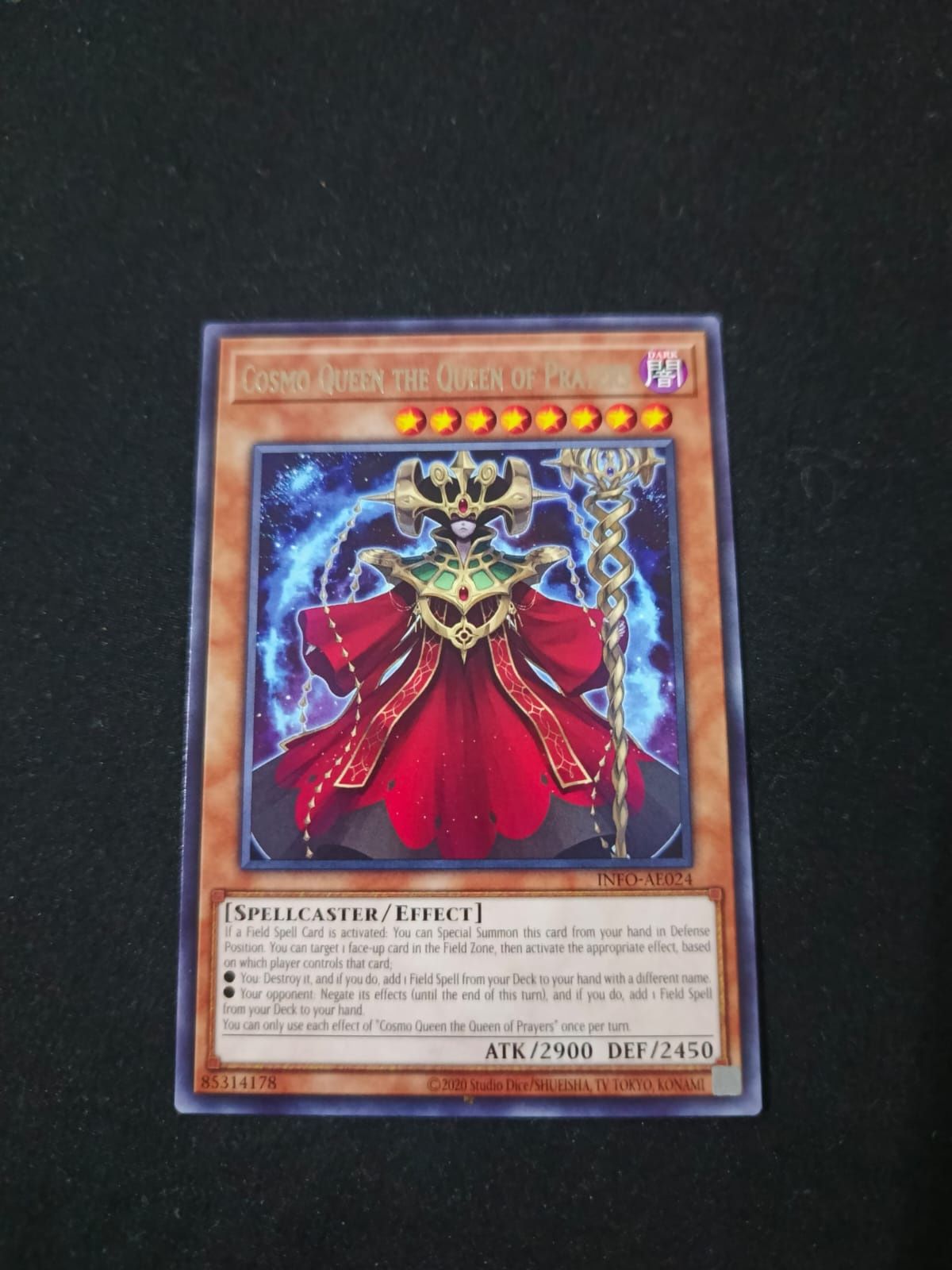INFO-AE024 Cosmo Queen the Queen of Prayers Rare
