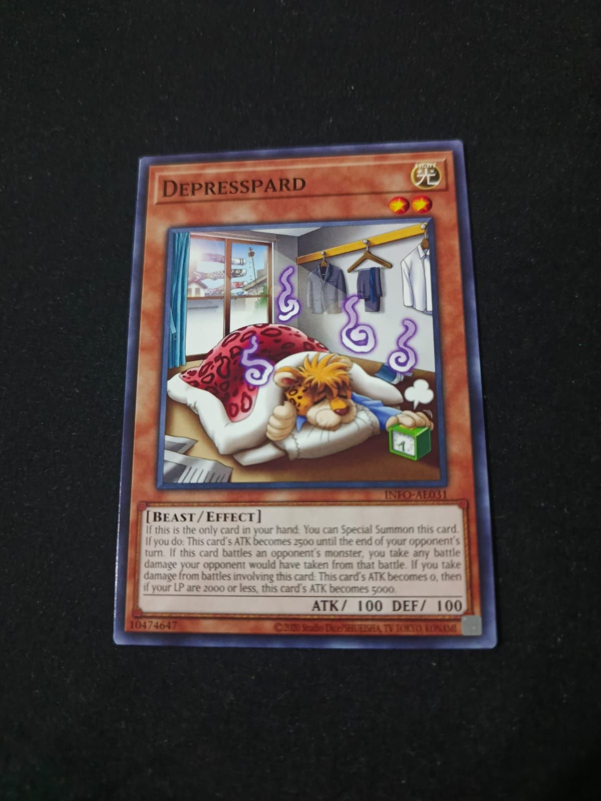 INFO-AE031 Depresspard Common