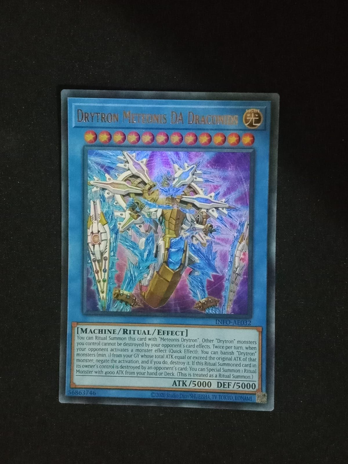 INFO-AE032 Drytron Meteonis DA Draconids Ultra Rare