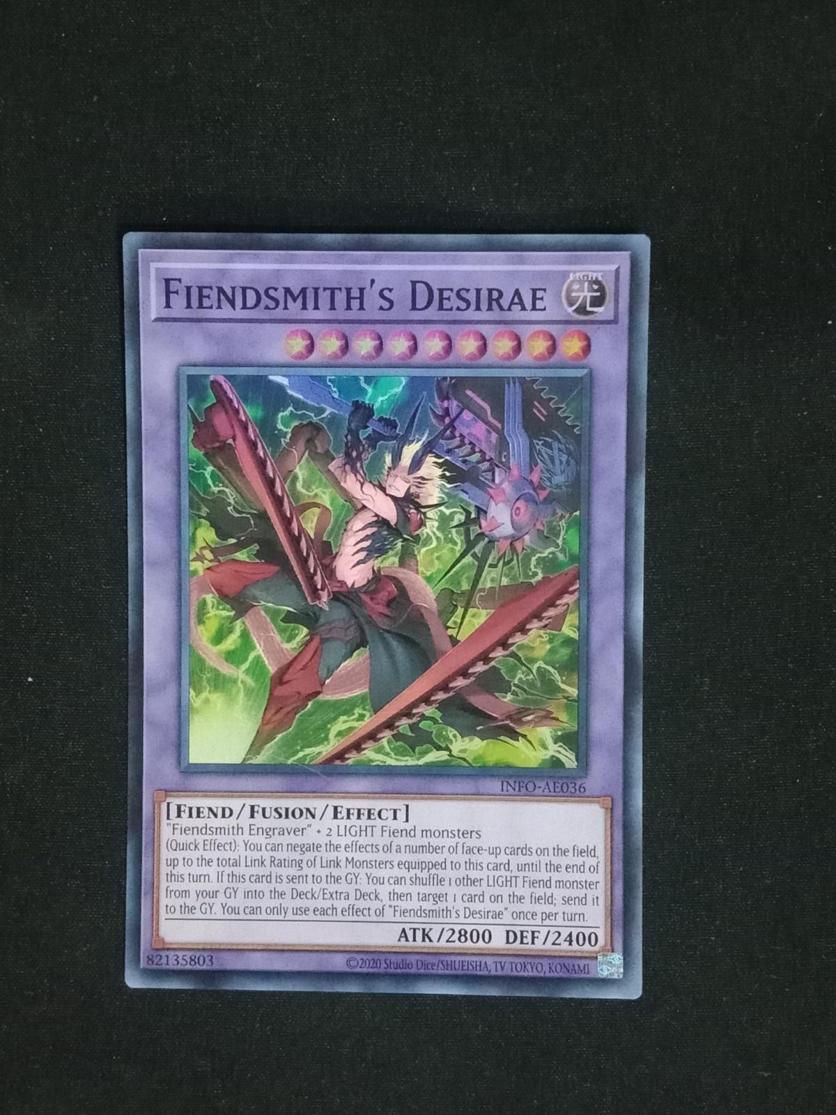 INFO-AE036 Fiendsmith's Desirae Super Rare
