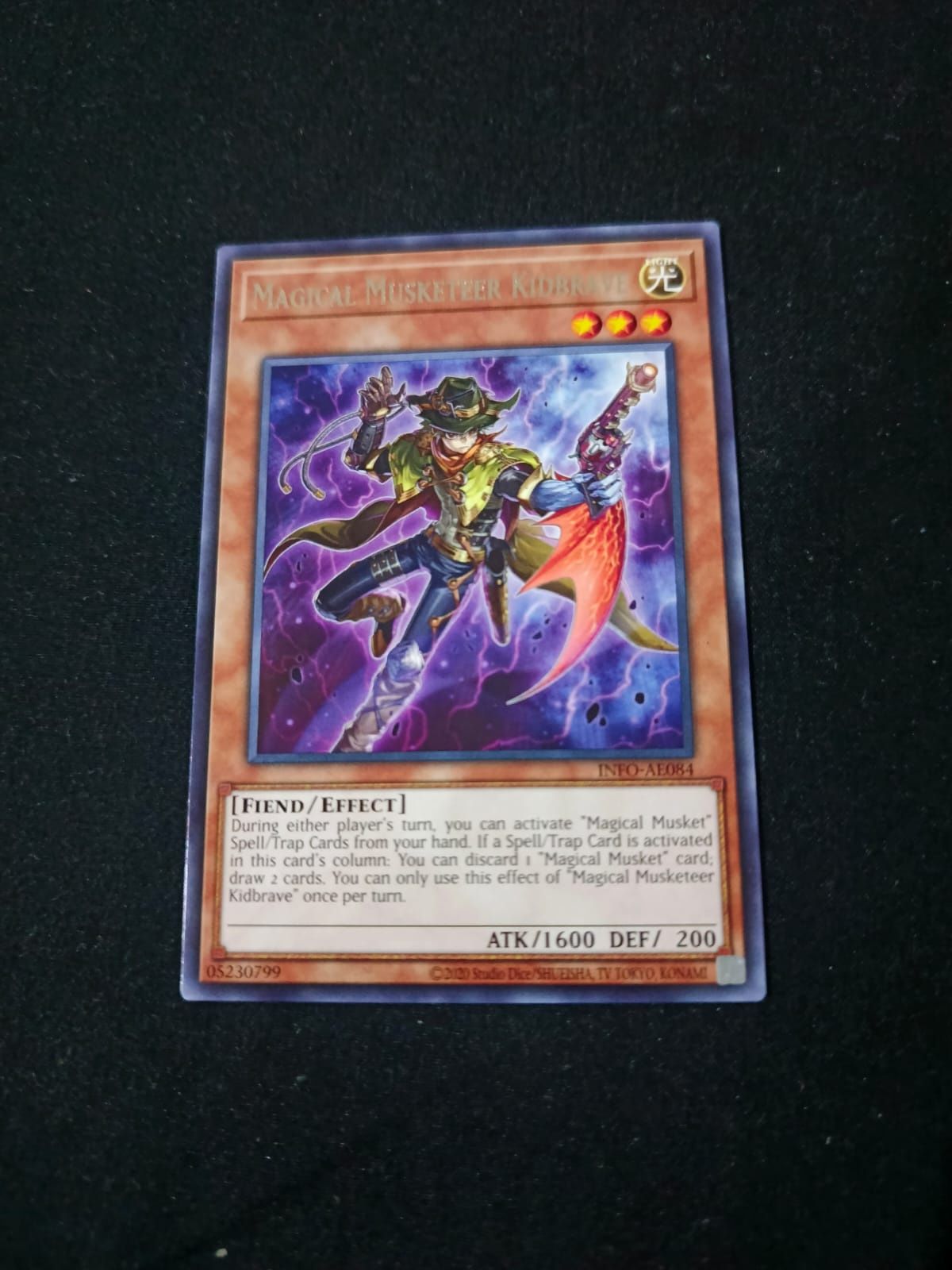 INFO-AE084 Magical Musketeer Kidbrave Rare