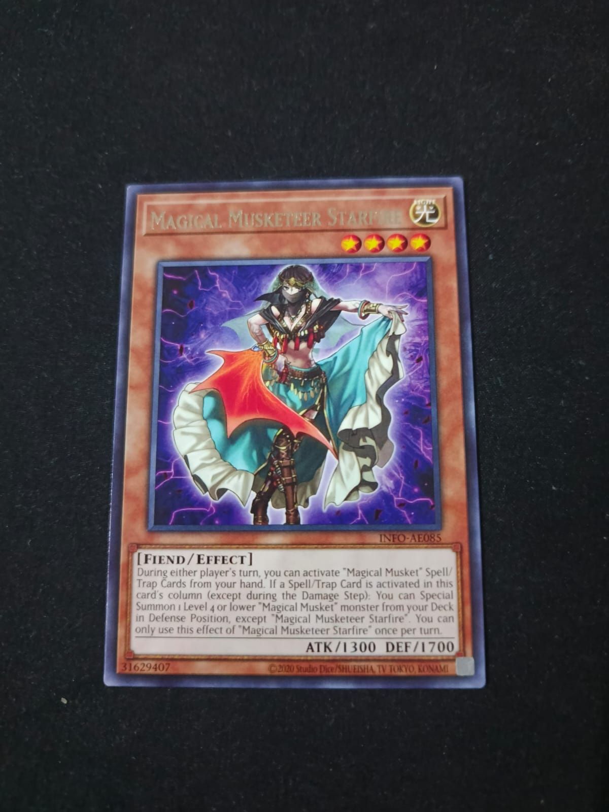 INFO-AE085 Magical Musketeer Starfire Rare