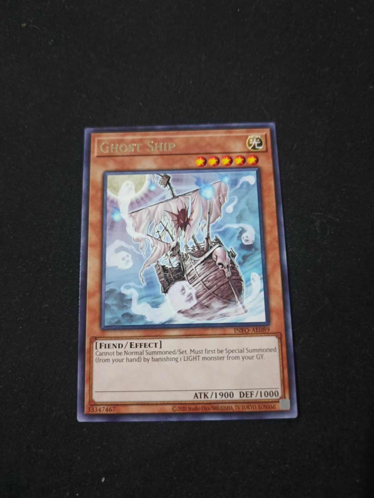 INFO-AE089 Ghost Ship Rare