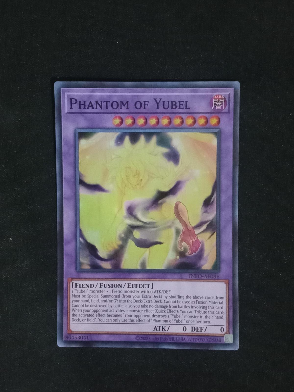 INFO-AE096 Phantom of Yubel Super Rare