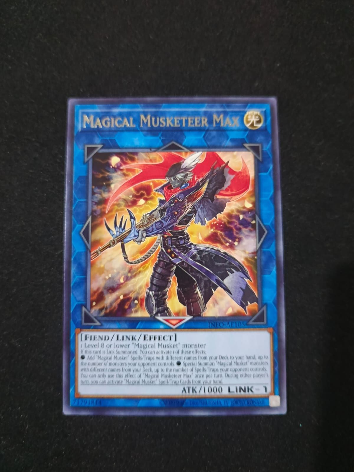 INFO-AE105 Magical Musketeer Max Rare