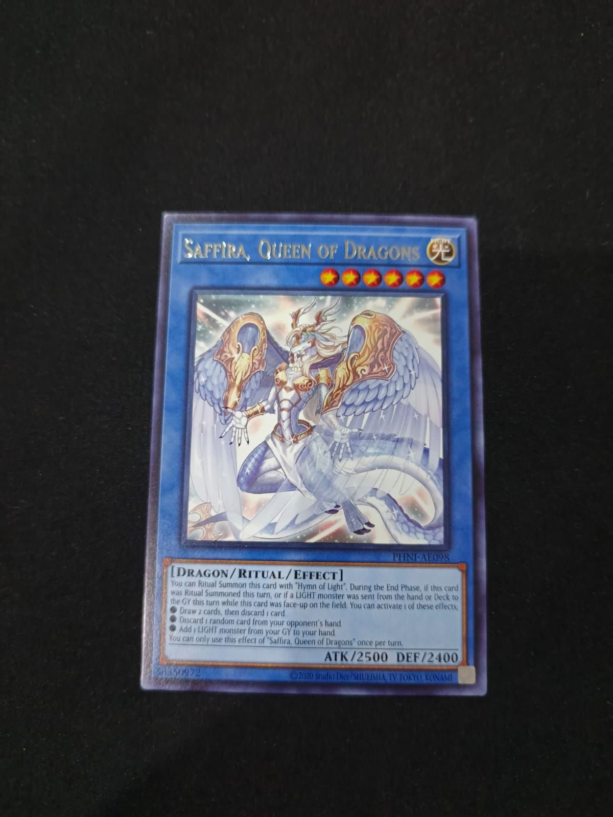 PHNI-AE098 Saffira, Queen of Dragons Rare