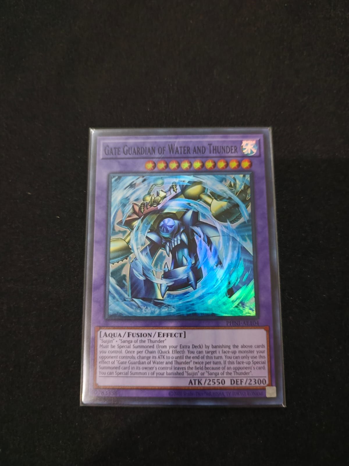 PHNI-AE104 Gate Guardian of Water and Thunder Super Rare