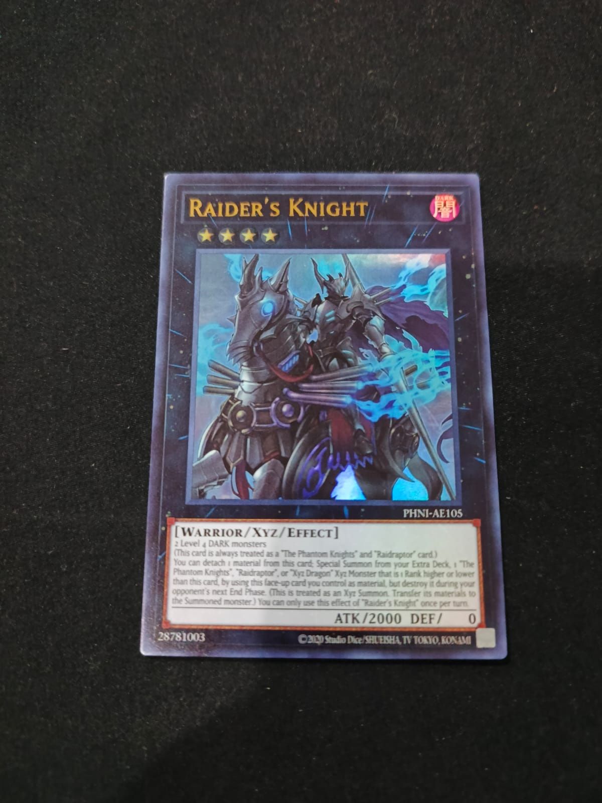 PHNI-AE105 Raider's Knight Ultra Rare