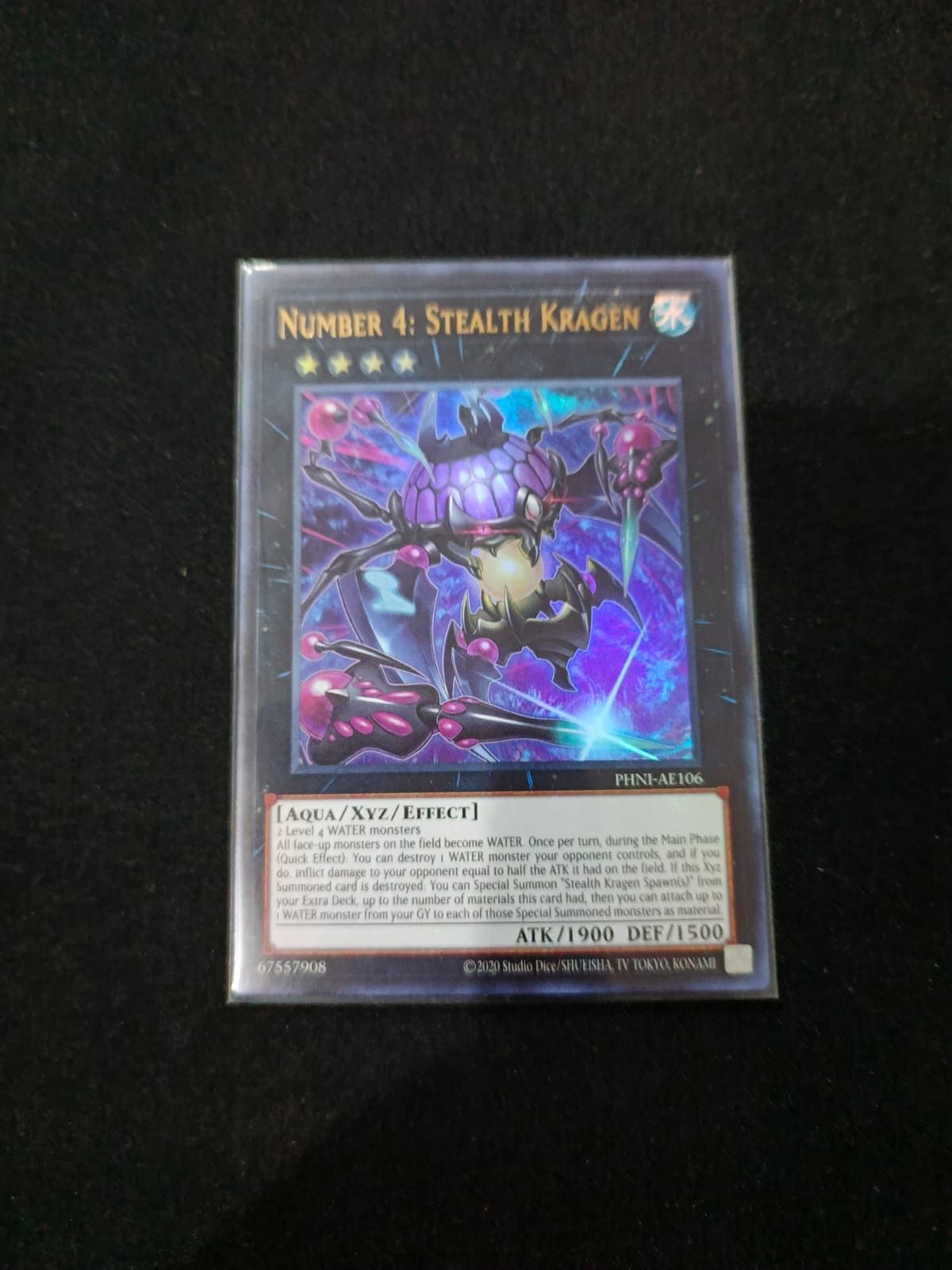 PHNI-AE106 Number 4: Stealth Kragen Ultra Rare