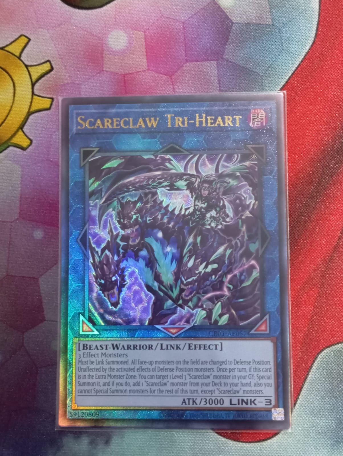 CR01-AE057 Scareclaw Tri-Heart Ultimate Rare