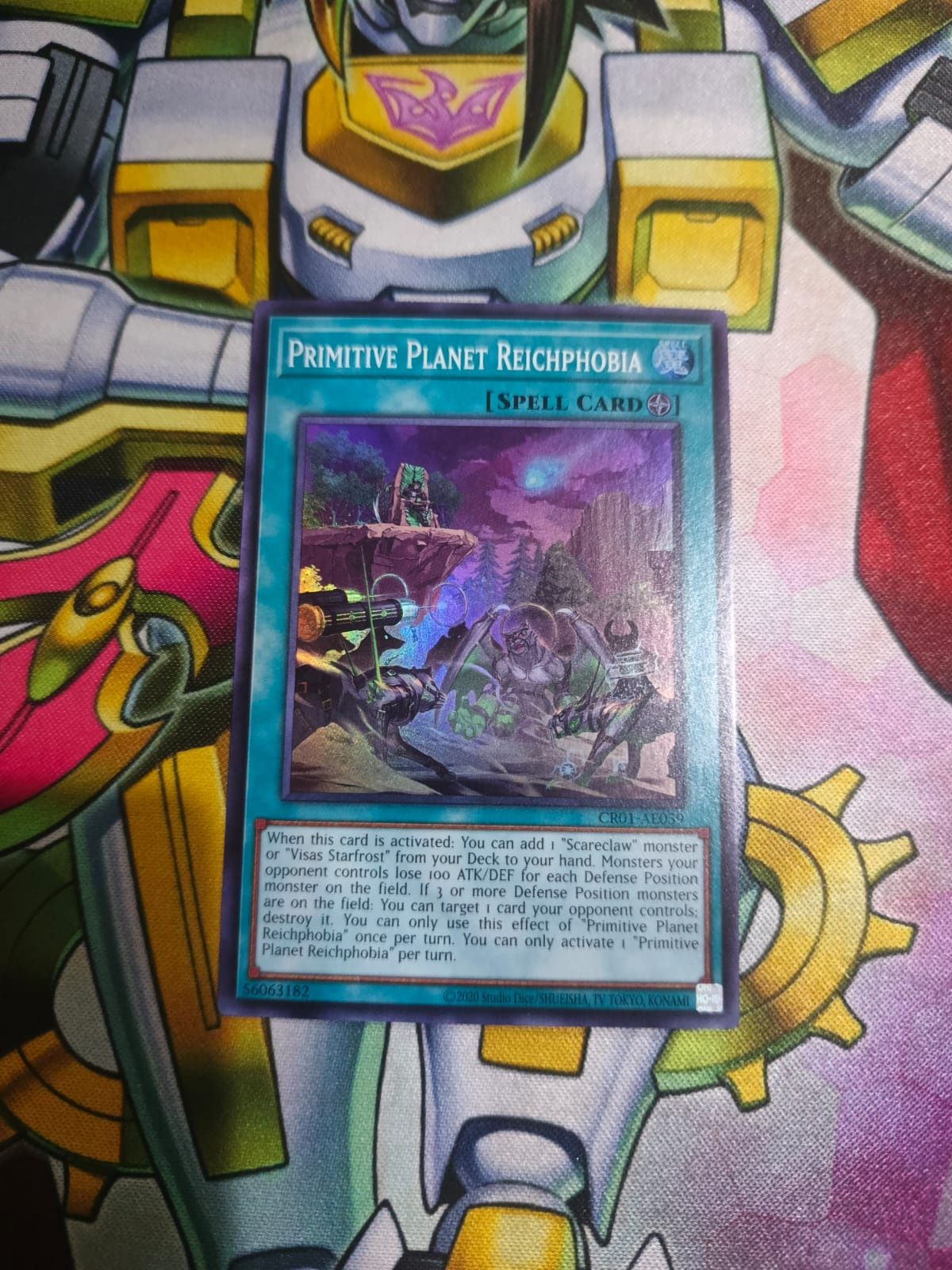 CR01-AE059 Primitive Planet Reichphobia Super Rare