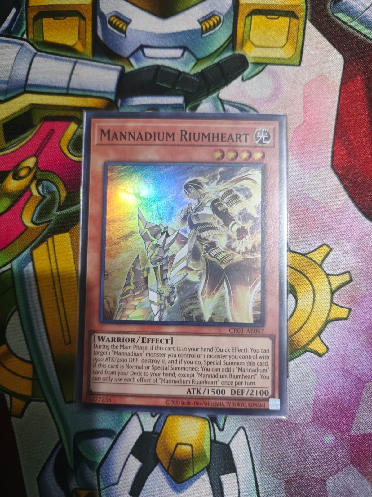 CR01-AE067 Mannadium Riumheart Super Rare