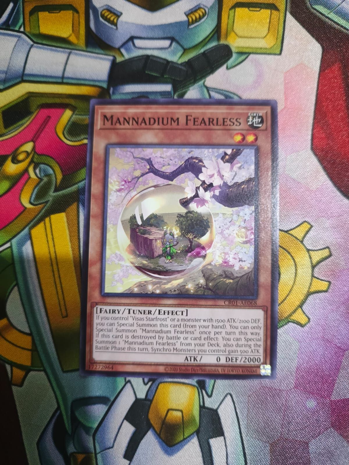 CR01-AE068 Mannadium Fearless Common