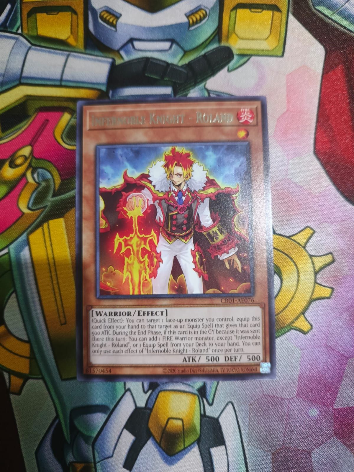 CR01-AE076 Infernoble Knight - Roland Rare