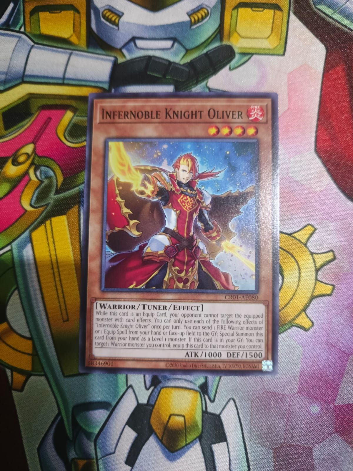 CR01-AE080 Infernoble Knight Oliver Common