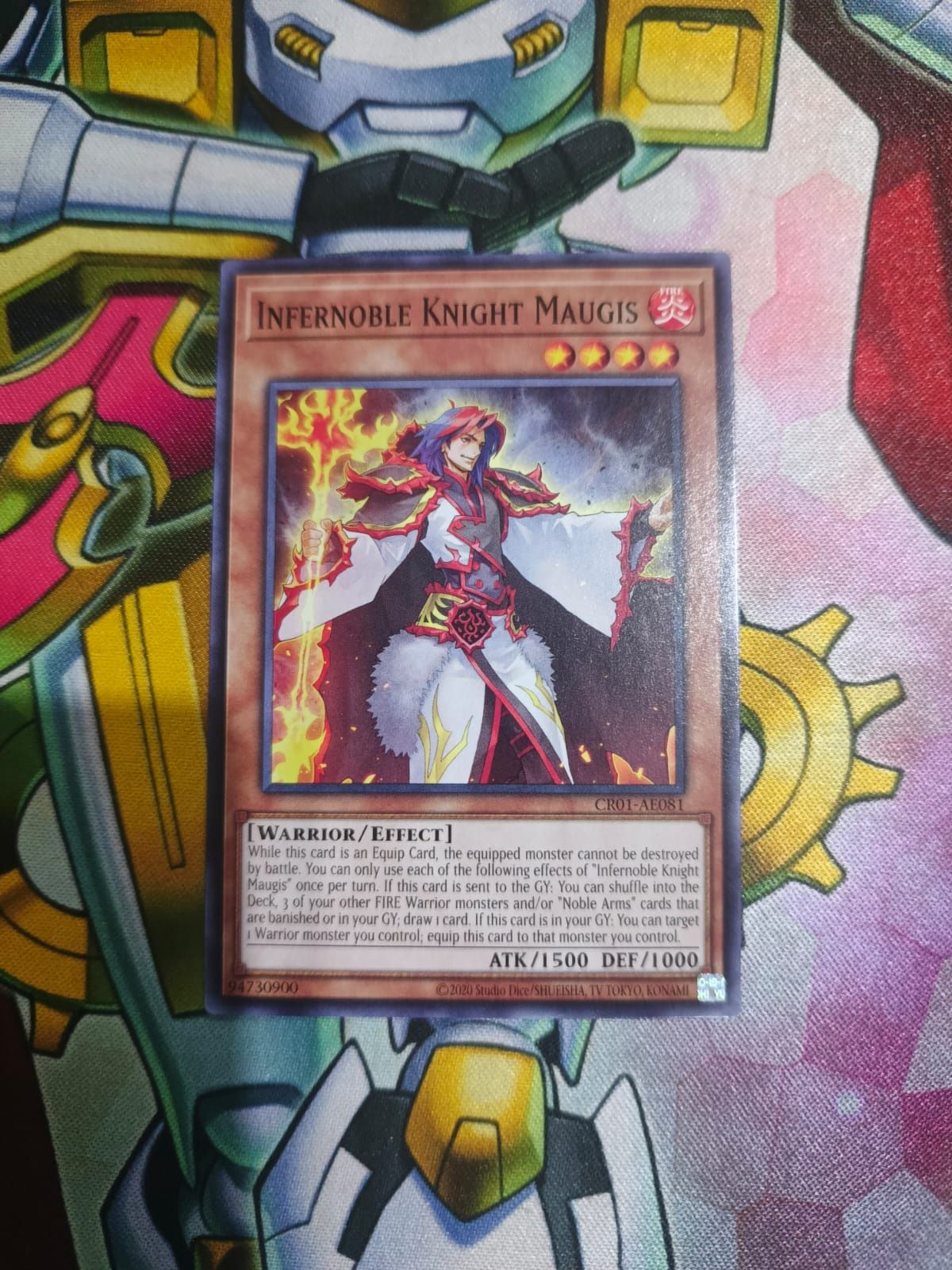 CR01-AE081 Infernoble Knight Maugis Common