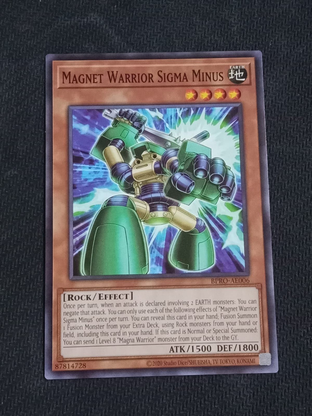 BPRO-AE006 Magnet Warrior Sigma Minus Common