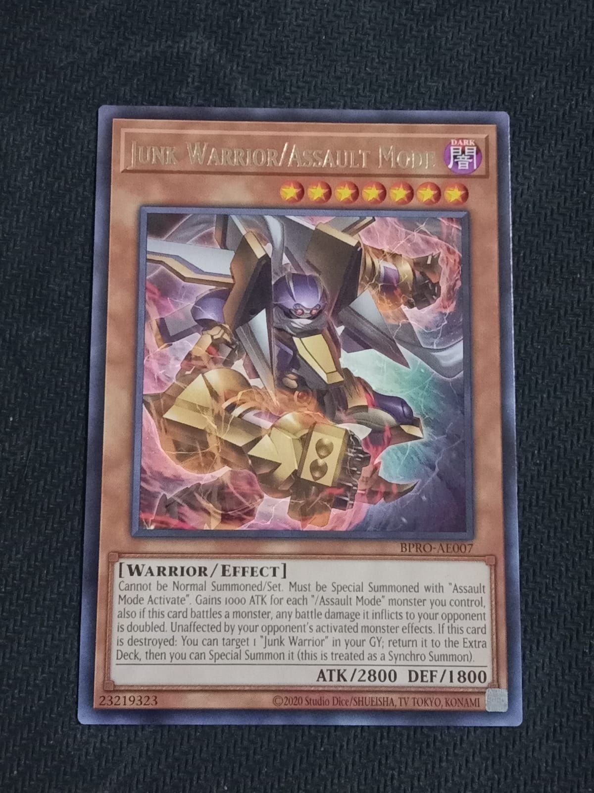 BPRO-AE007 Junk Warrior/Assault Mode Rare